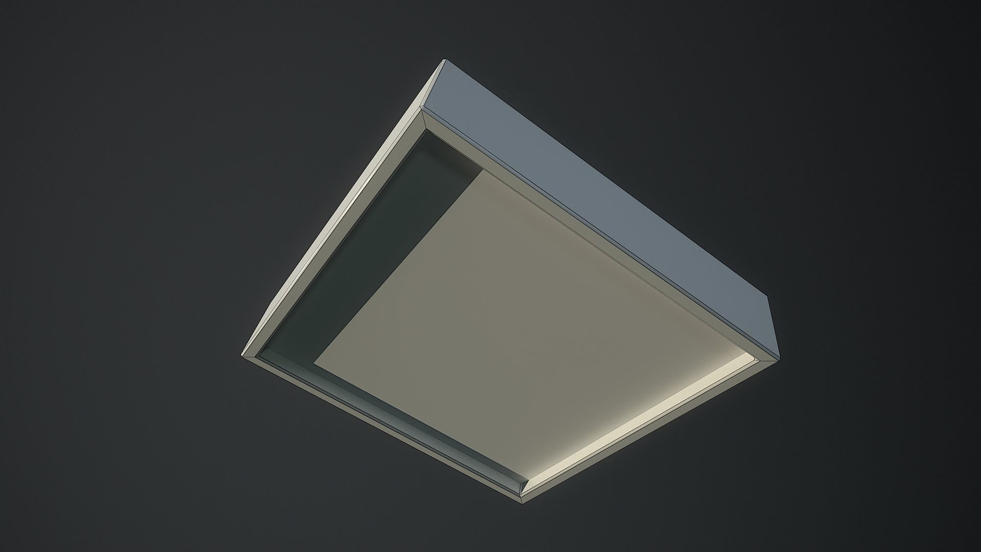 Low Poly 80s Gas Station Low-poly 3D model_61