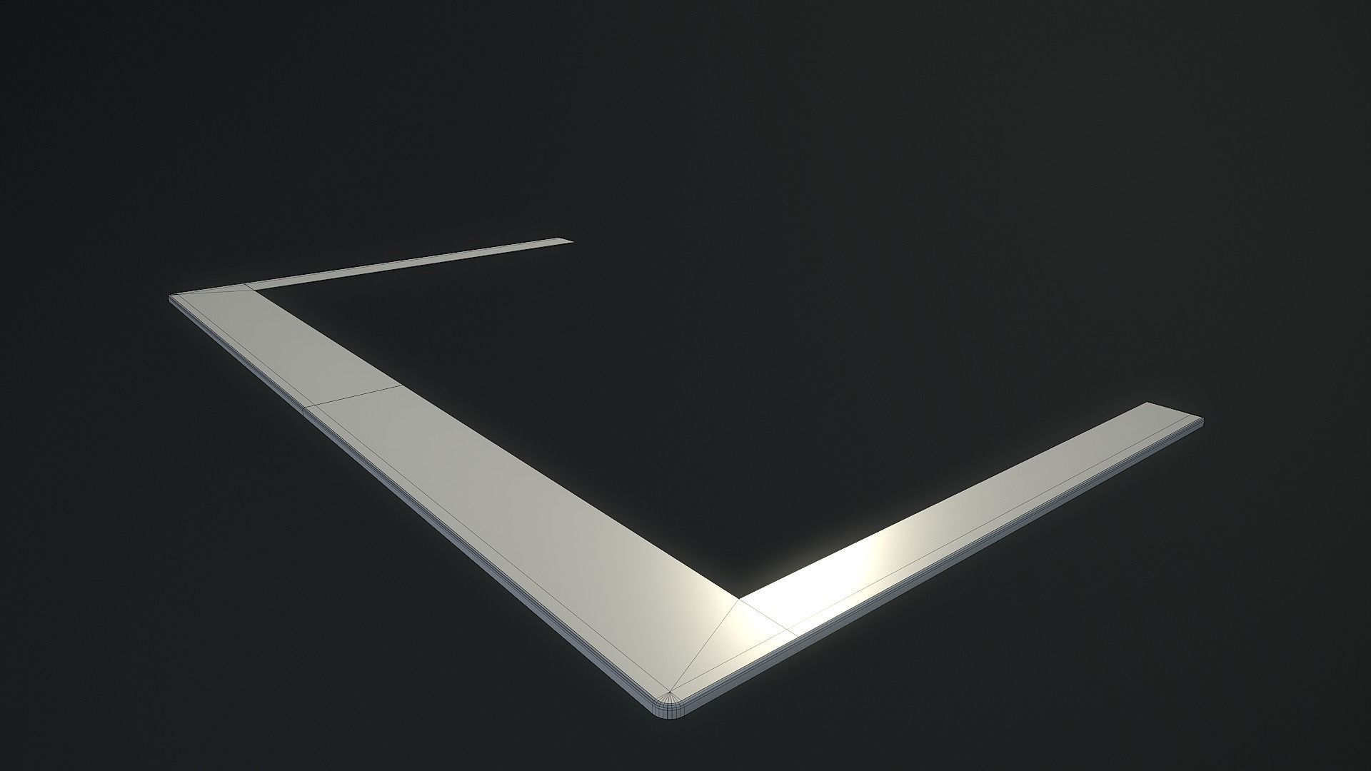 Low Poly 80s Gas Station Low-poly 3D model_50