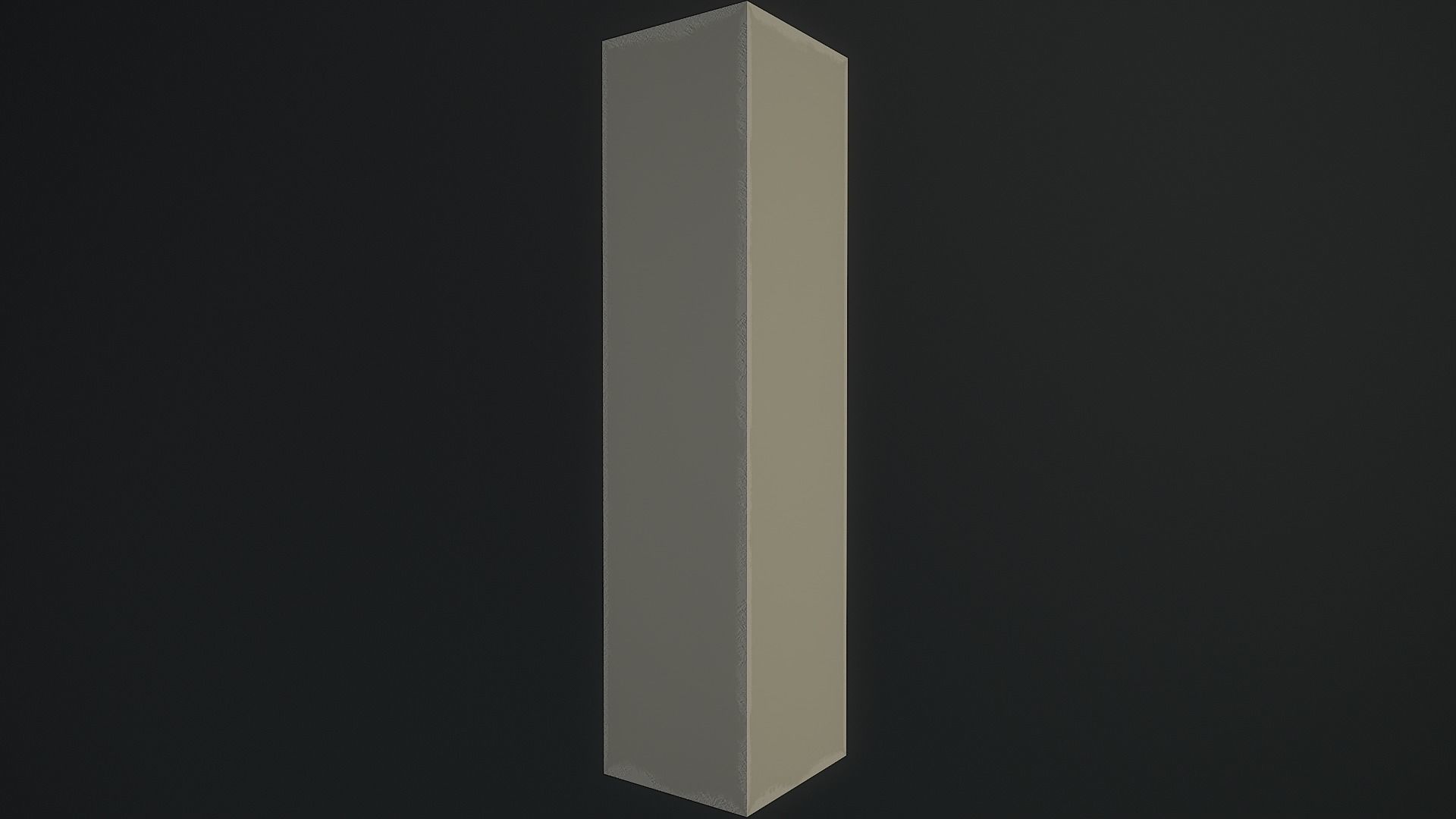 Low Poly 80s Gas Station Low-poly 3D model_46