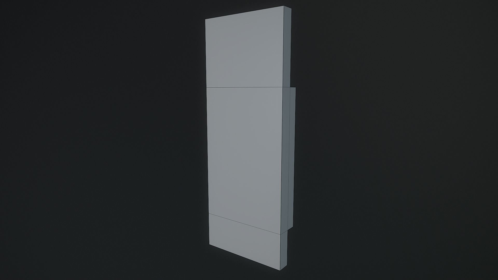 Low Poly 80s Gas Station Low-poly 3D model_43