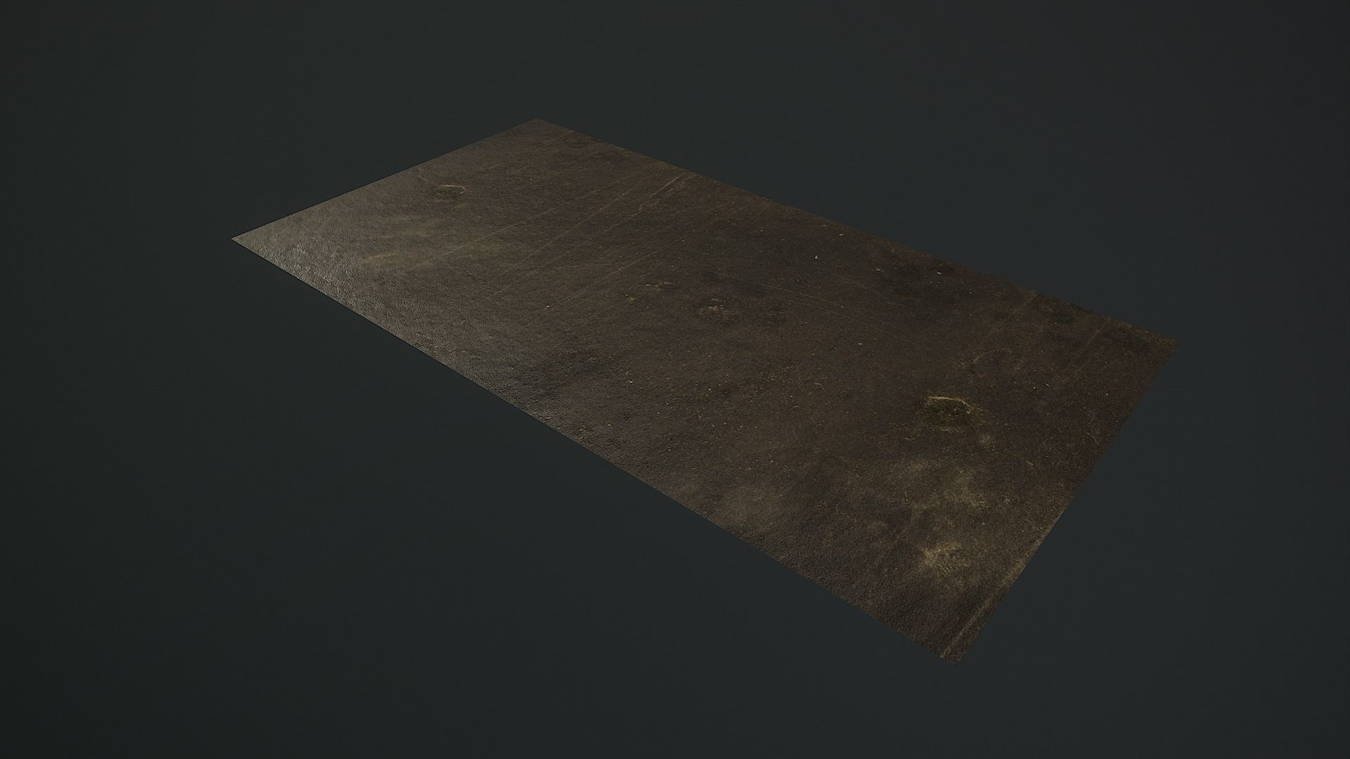 Low Poly 80s Gas Station Low-poly 3D model_67