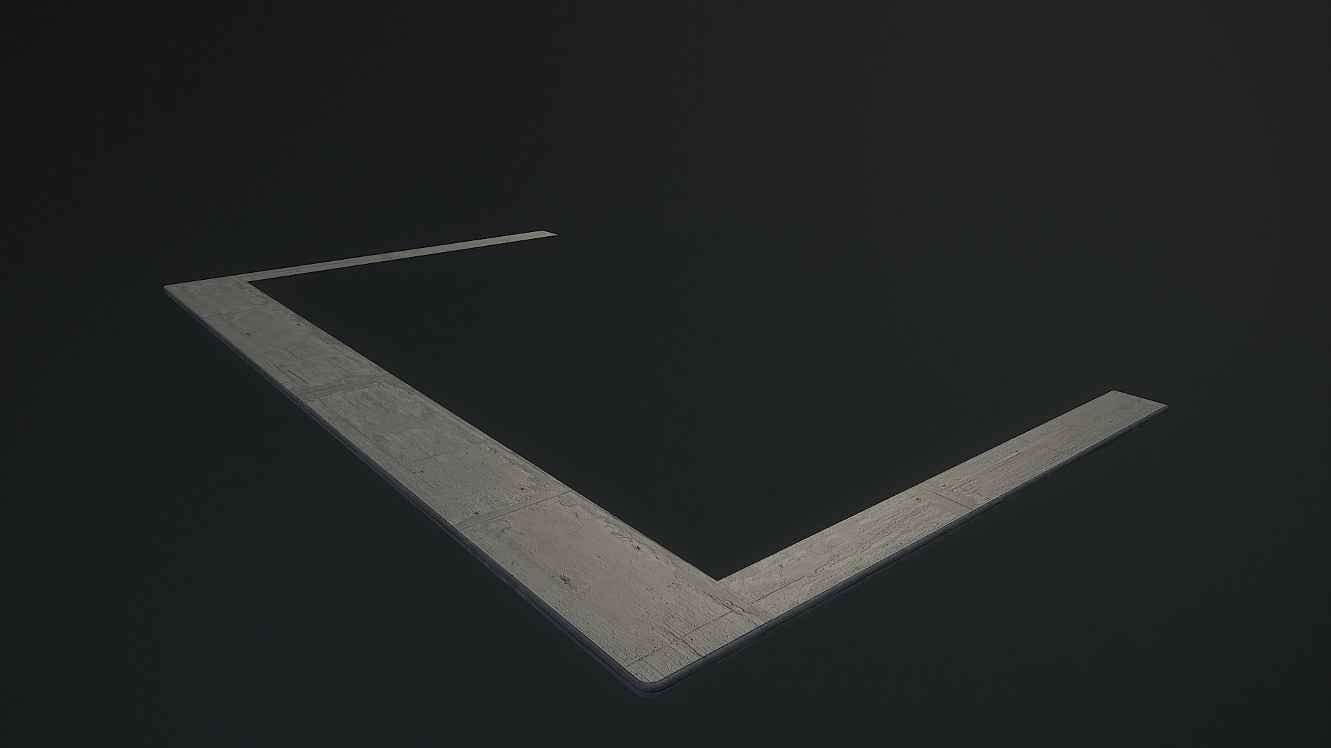 Low Poly 80s Gas Station Low-poly 3D model_49