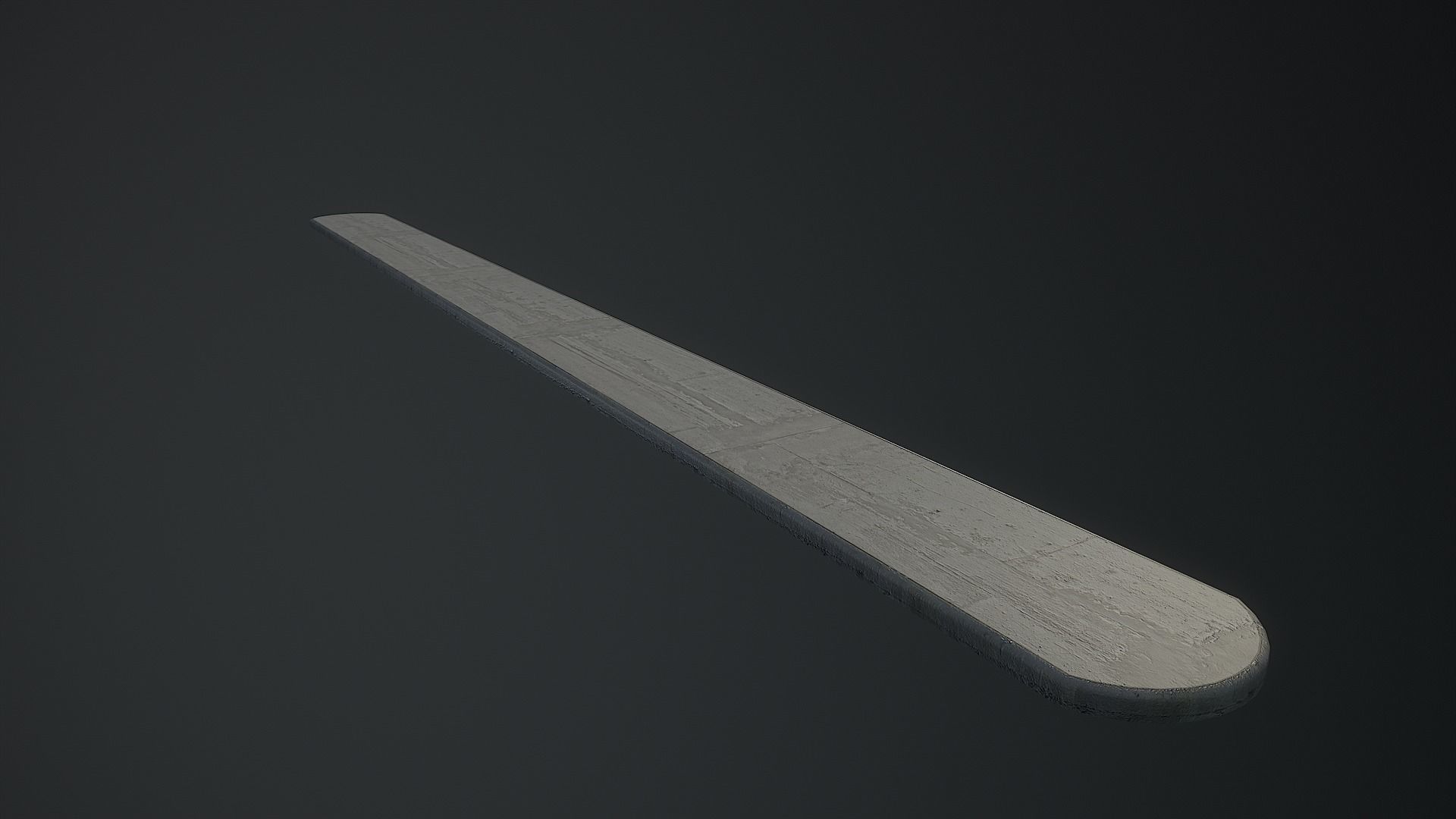 Low Poly 80s Gas Station Low-poly 3D model_51