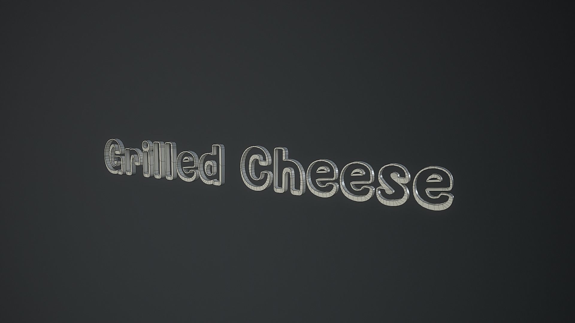 Low Poly 80s Gas Station Low-poly 3D model_21