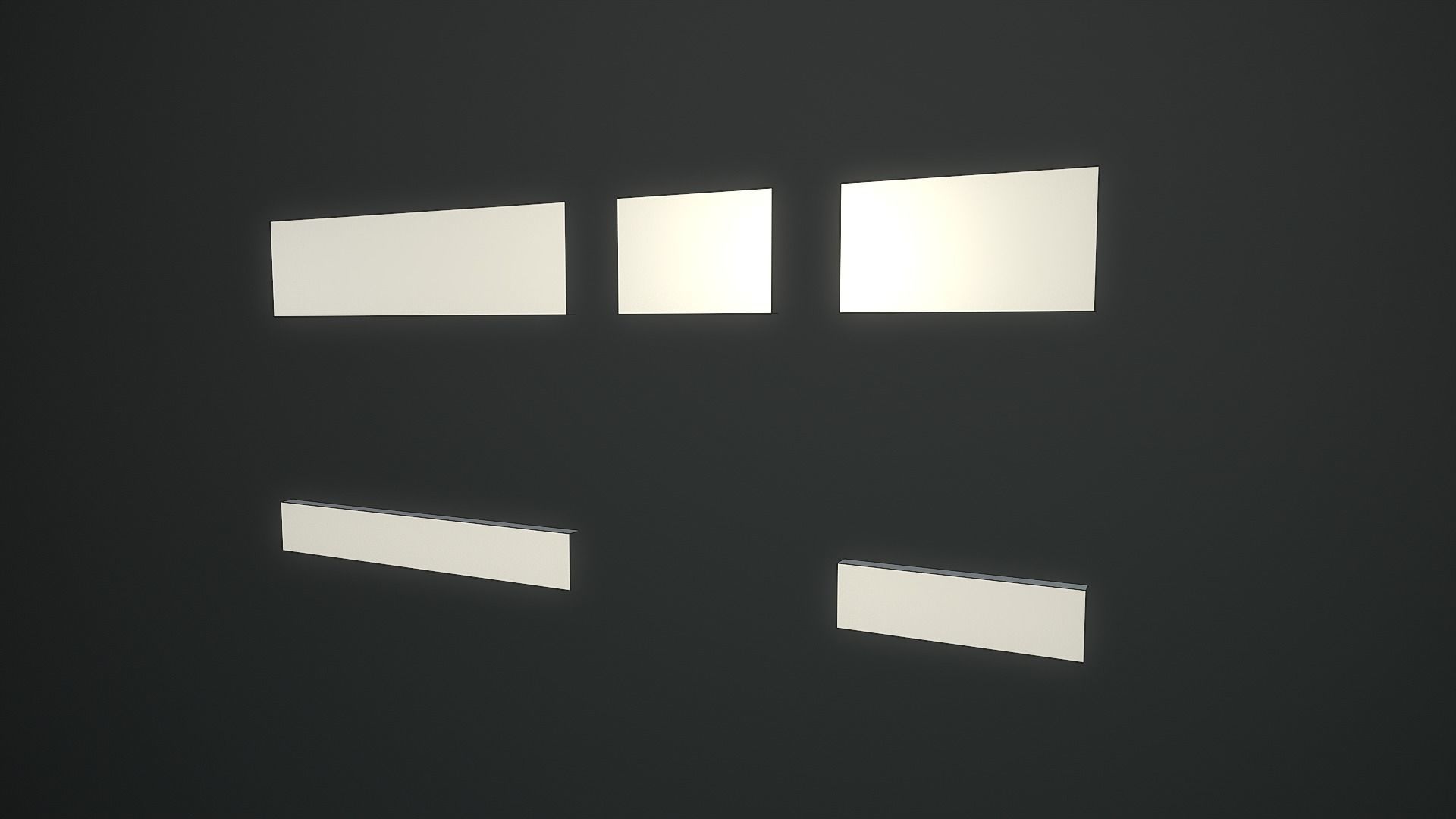 Low Poly 80s Gas Station Low-poly 3D model_37