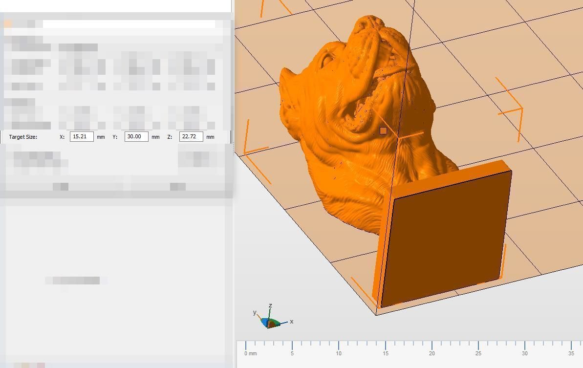 Canne Corso bust version 1 3D print model_28
