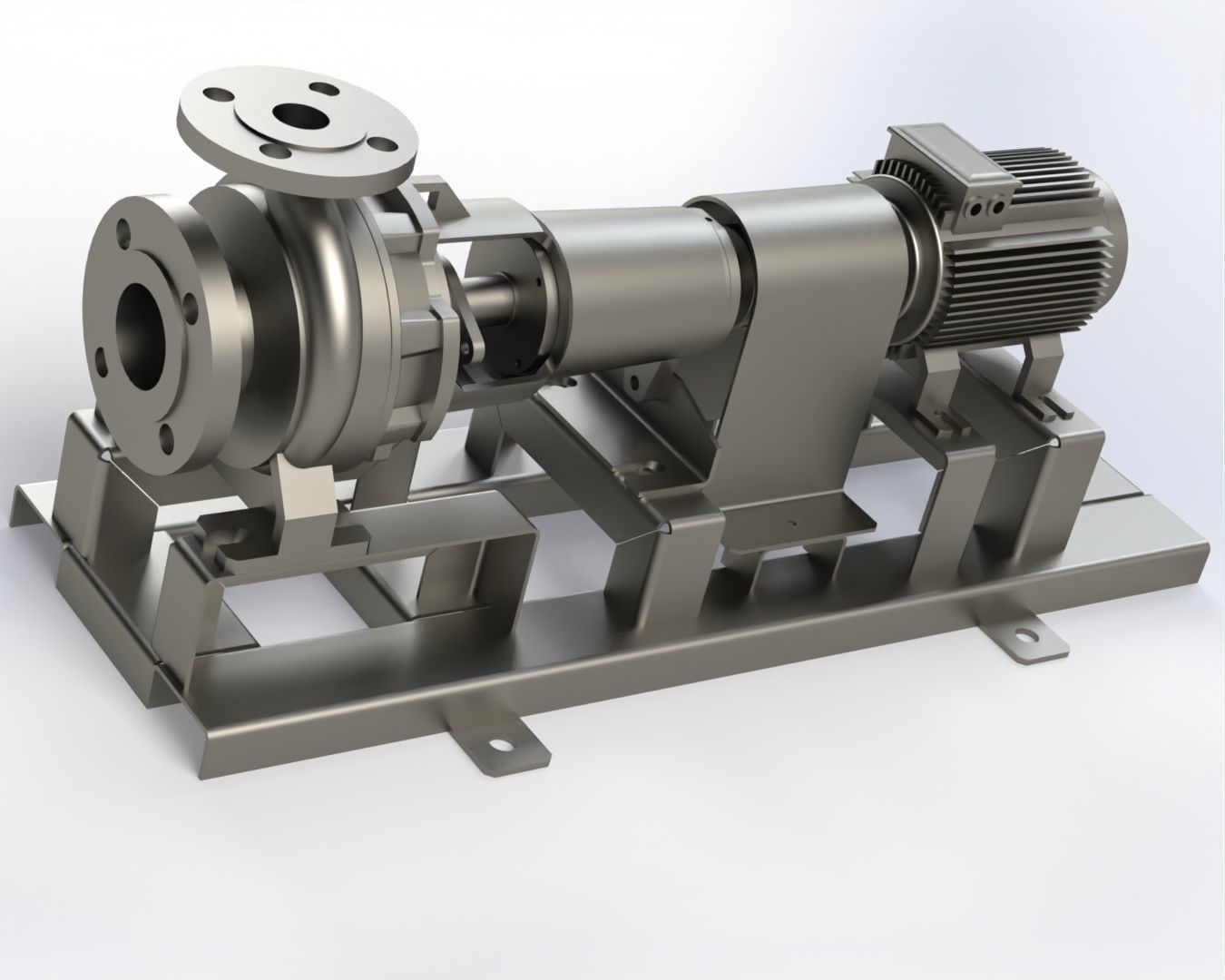Centrifugal pump 3D model_10