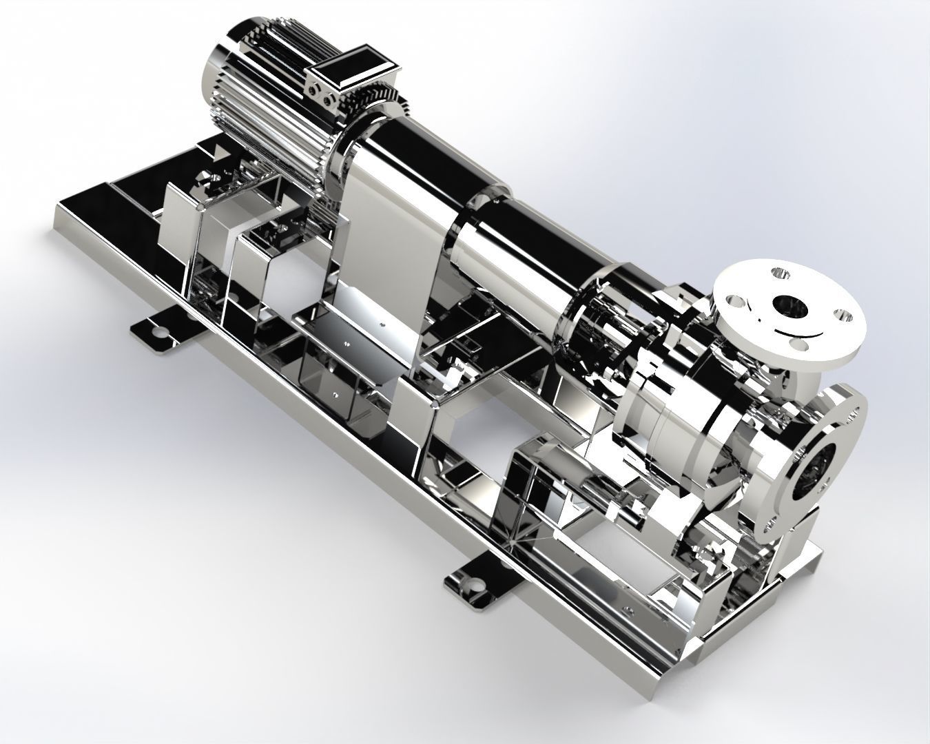 Centrifugal pump 3D model_14