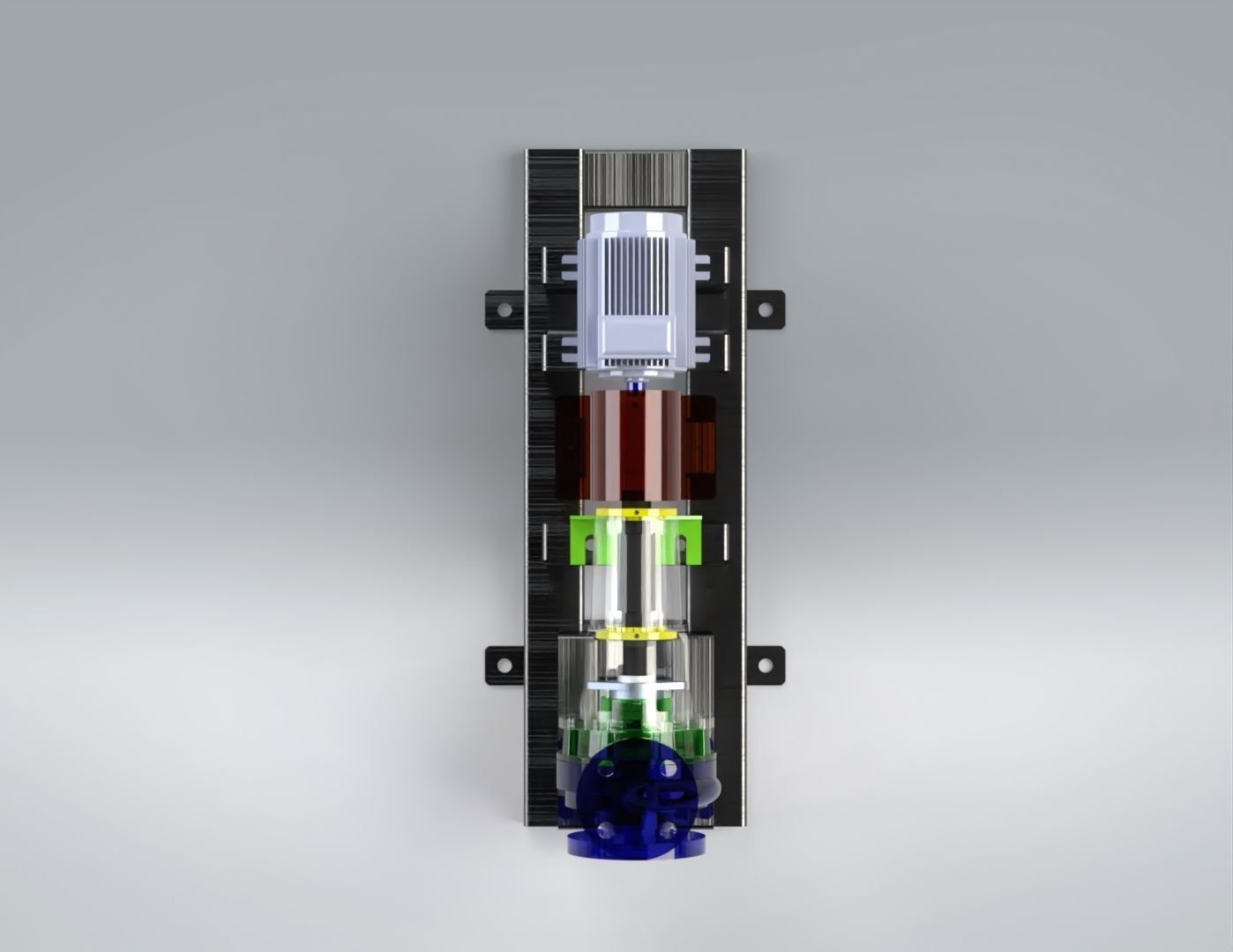 Centrifugal pump 3D model_1