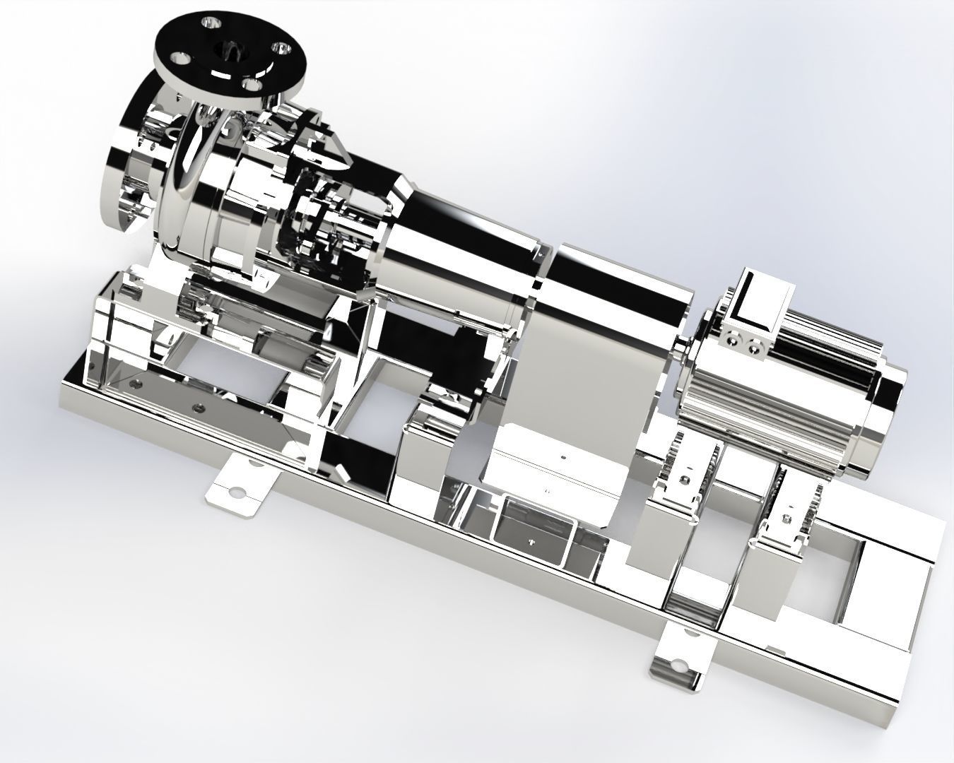 Centrifugal pump 3D model_11