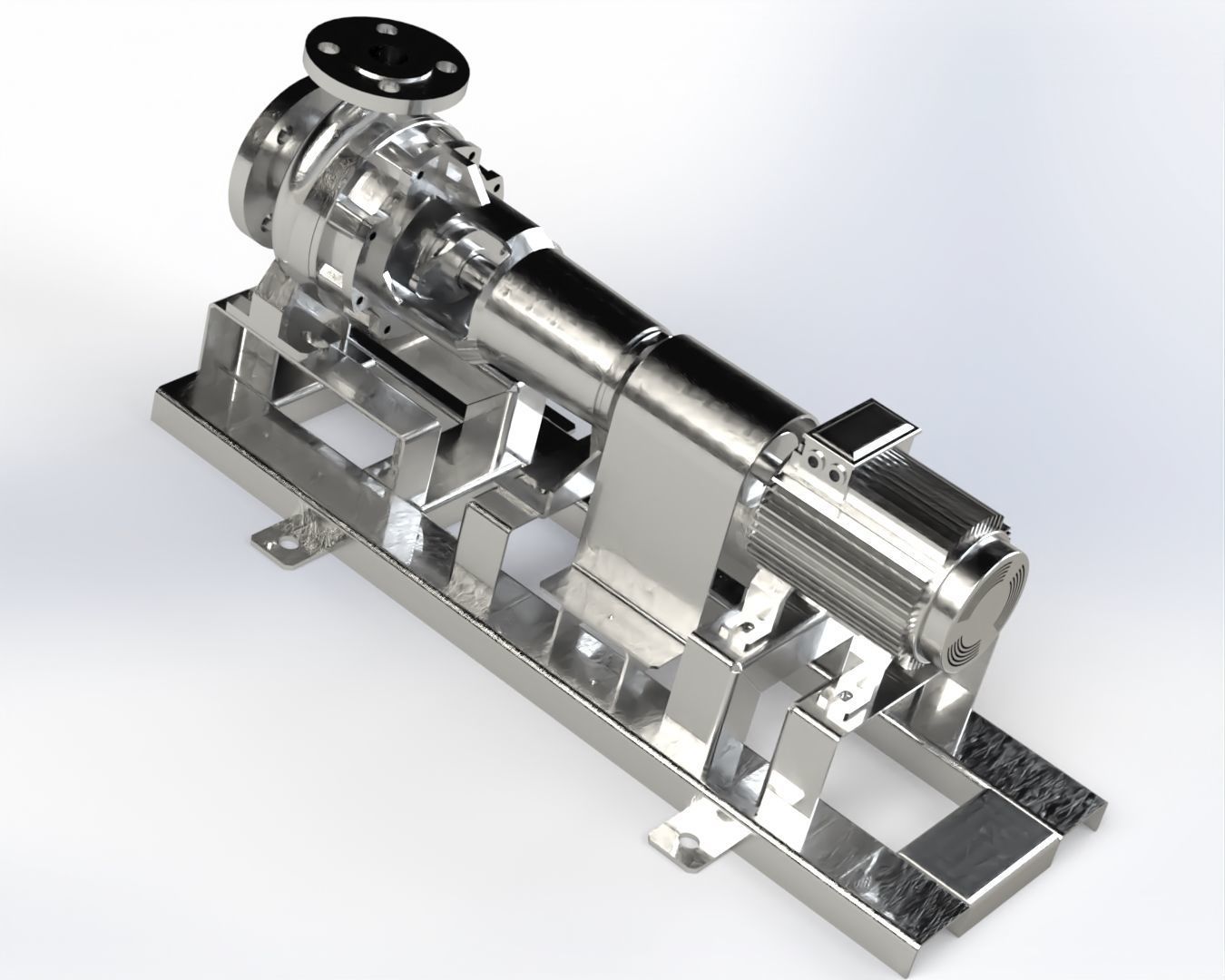 Centrifugal pump 3D model_7