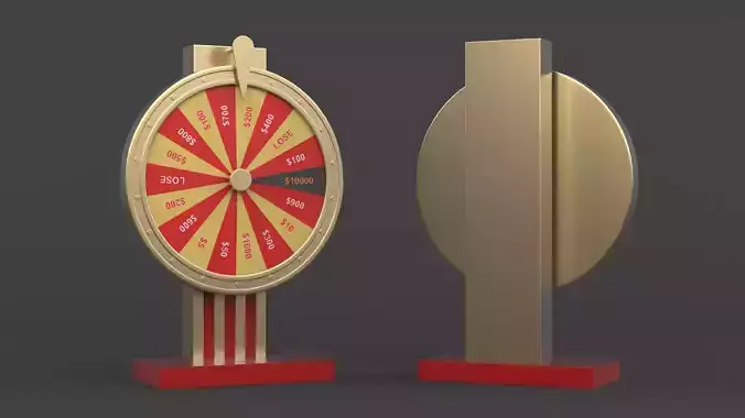 Wheel of Fortune 3D model