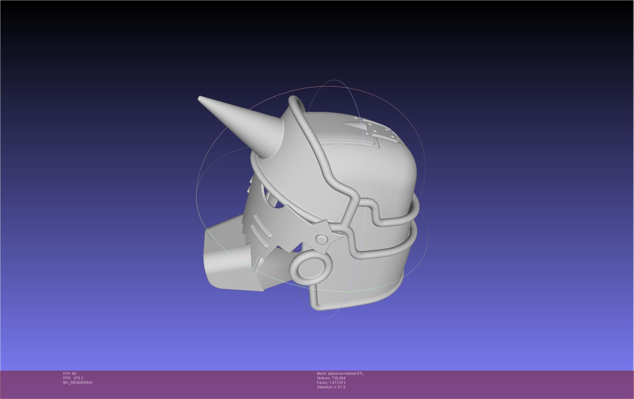 Fullmetal Alchemist Alphonse Elric Helmet 3D print model_30