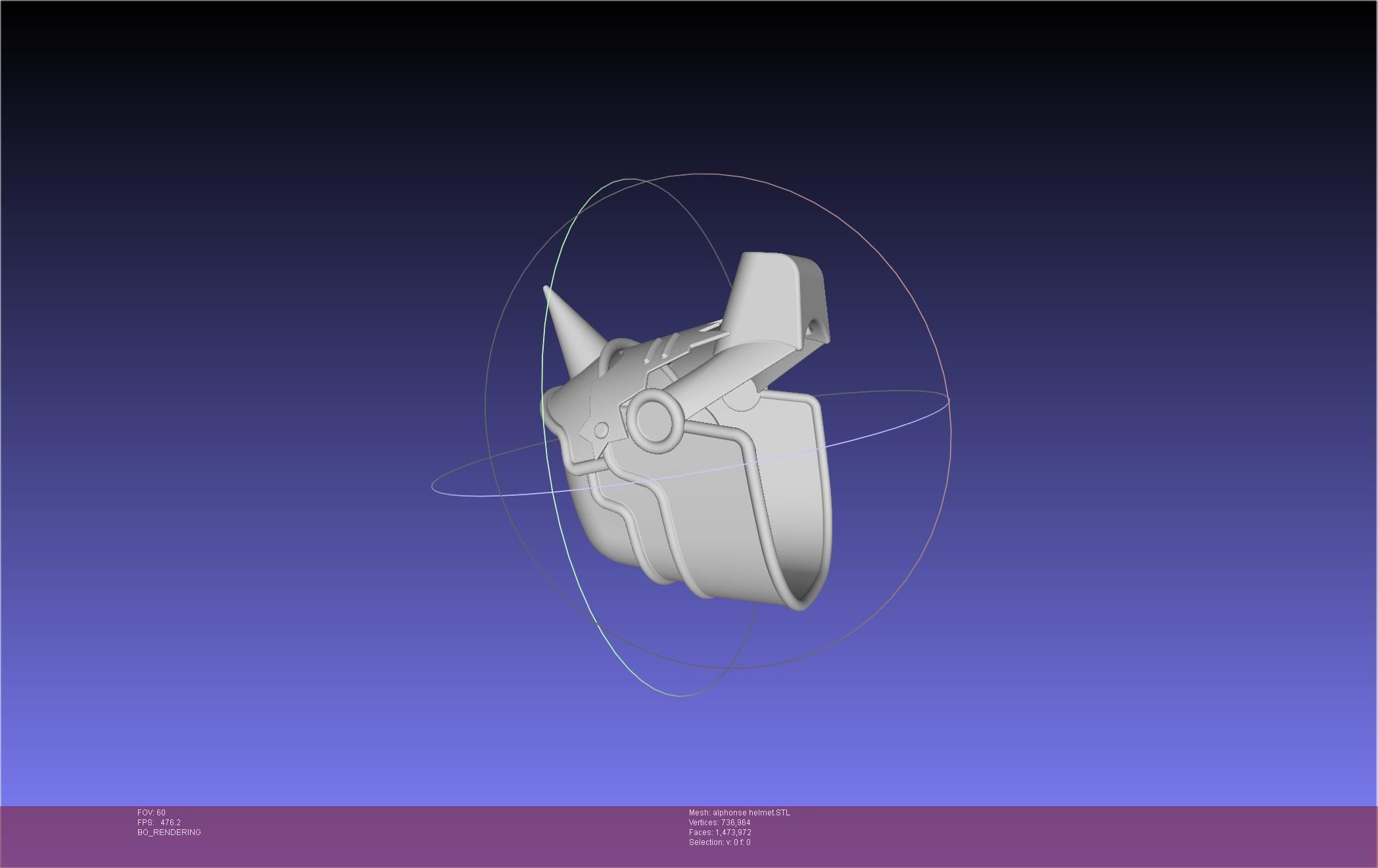 Fullmetal Alchemist Alphonse Elric Helmet 3D print model_14