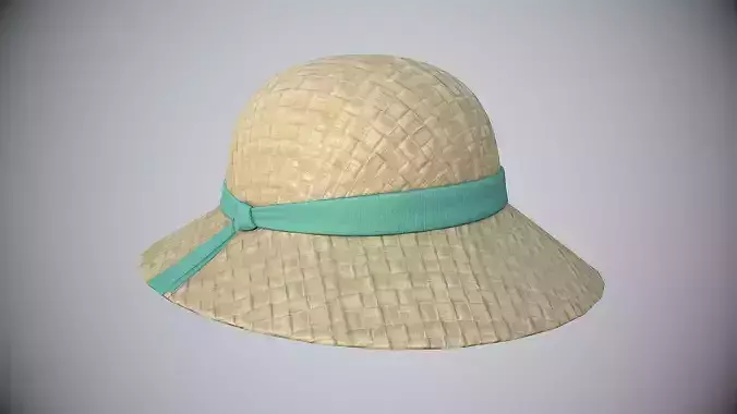 Straw sun hat 