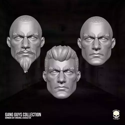 Gang Guys Collection 3D printable files for Action Figures
