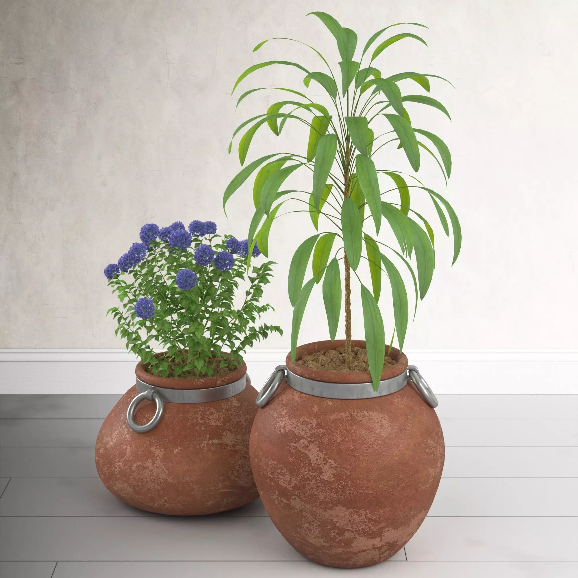 Cachepot Low-poly 3D model_0