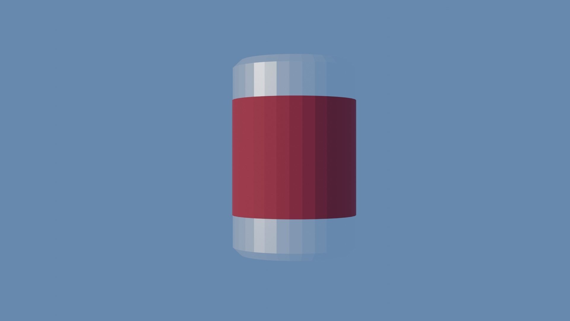Soda Drink Can Low Poly Free 3D model_4