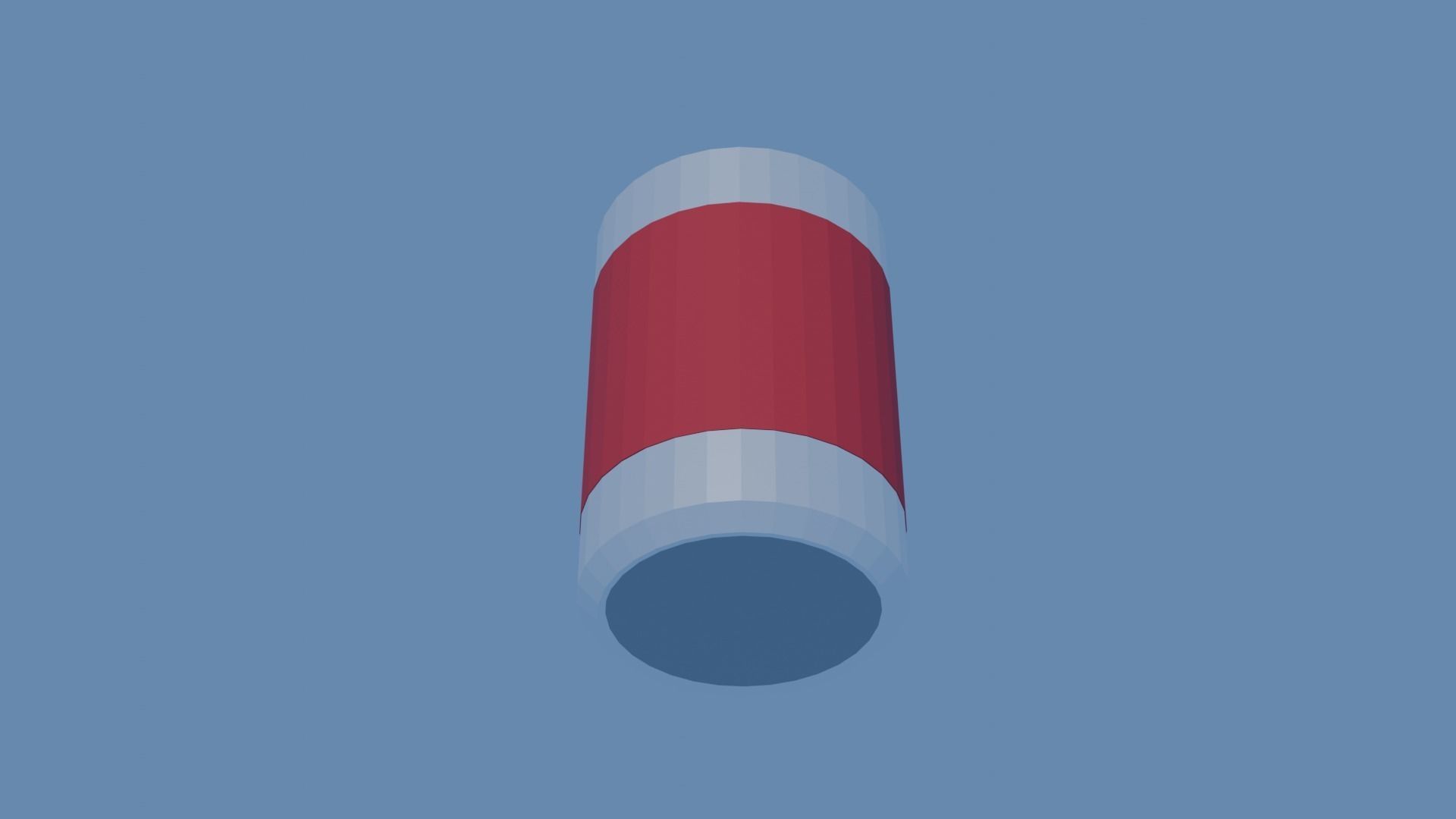 Soda Drink Can Low Poly Free 3D model_3