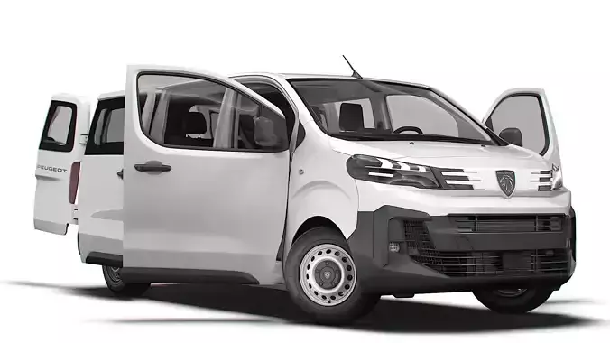 Peugeot e Expert CombiVan L3 HQ Interior 2024