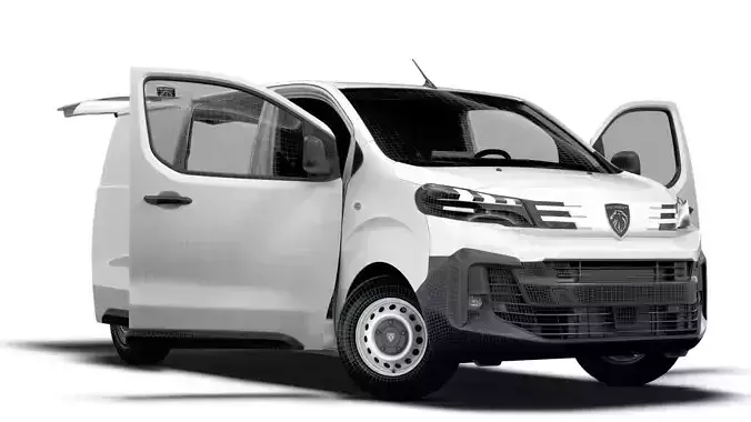 Peugeot e Expert Tailgate Van L2 HQ Interior 2024