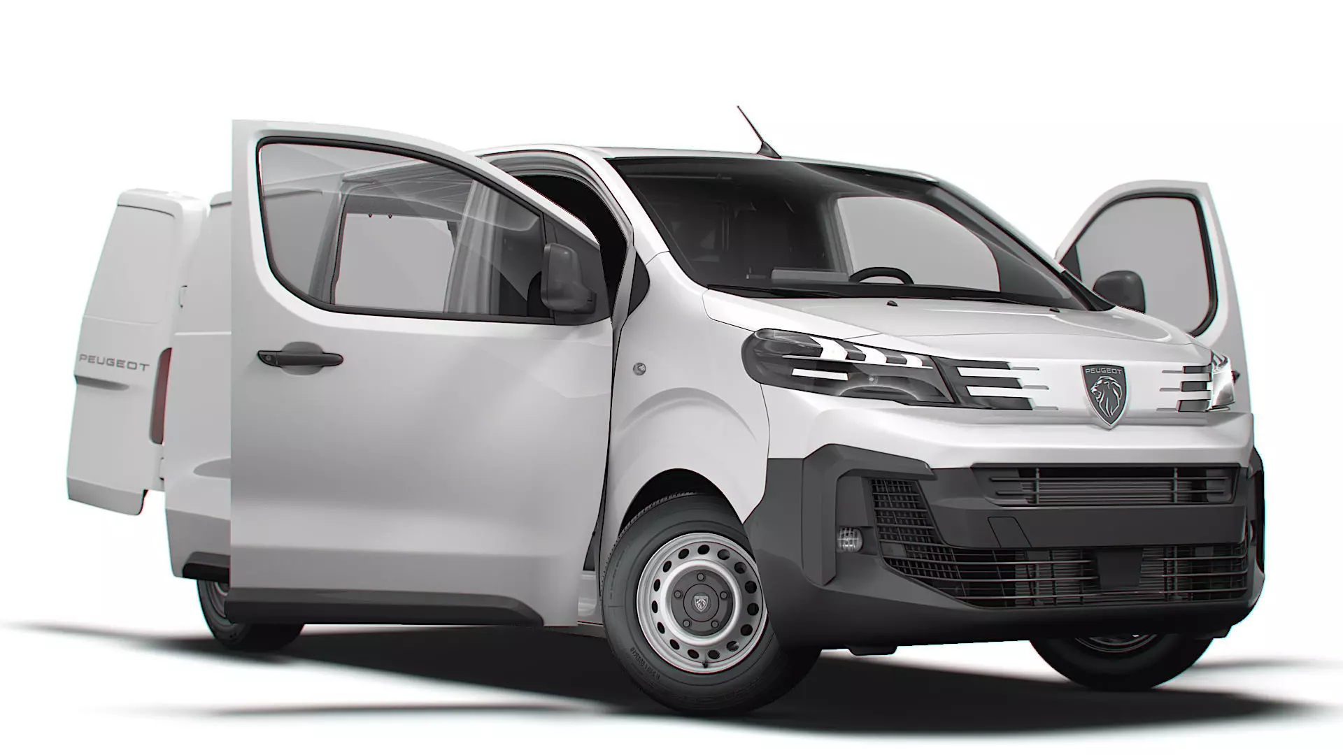 Peugeot e Expert Van L2 HQ Interior 2024 3D model