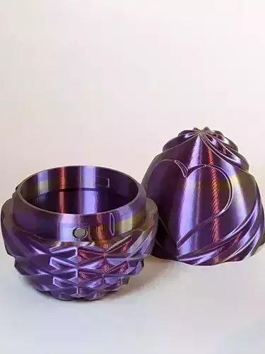 Heart Egg 3D print model