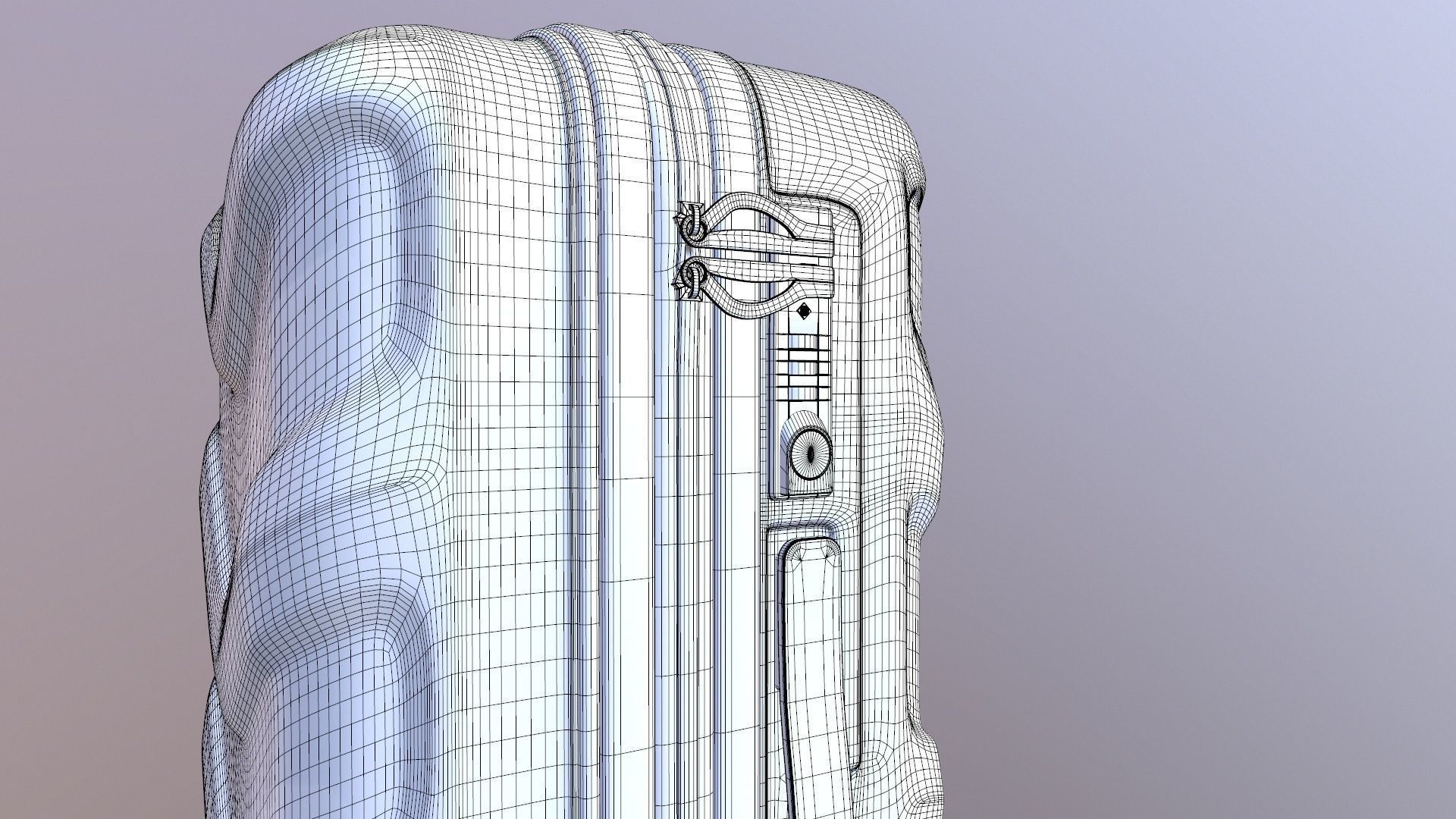 American Tourister Trolley 3D model_19