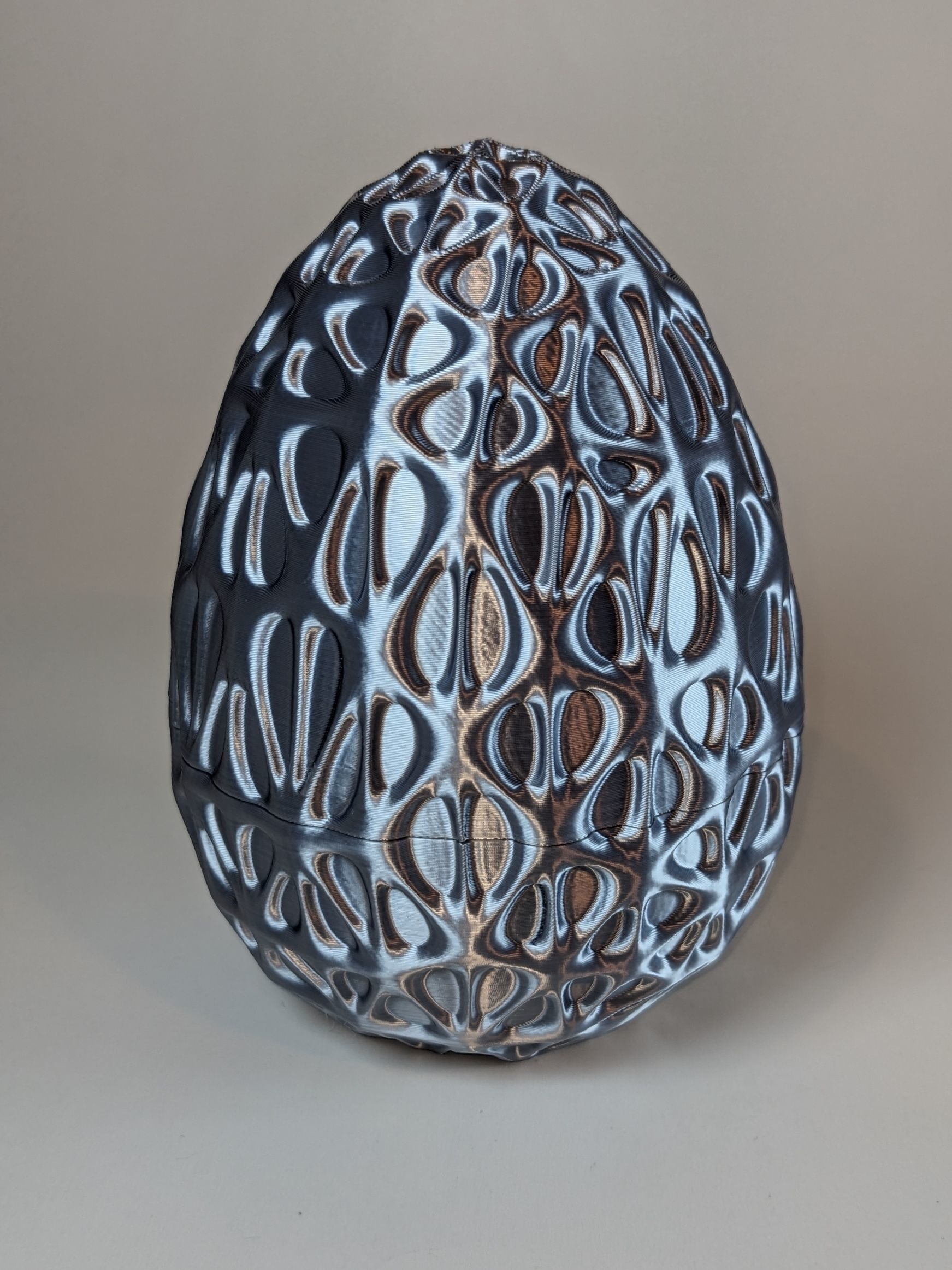 Voronoi Egg 3D print model_1