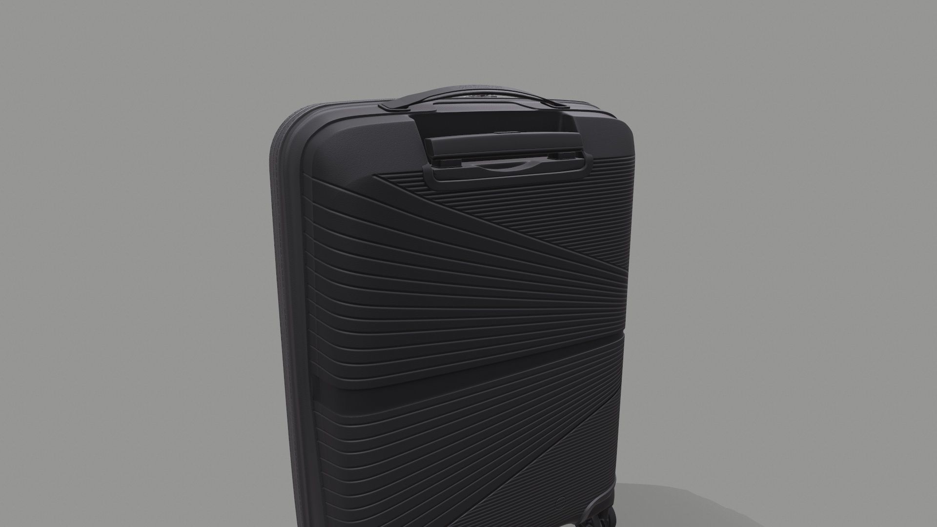 American Tourister Trolley 3D model_12