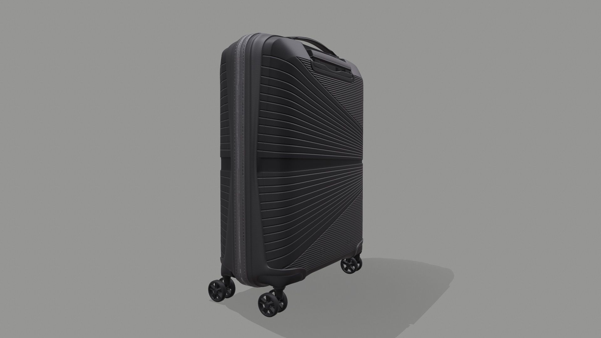 American Tourister Trolley 3D model_4