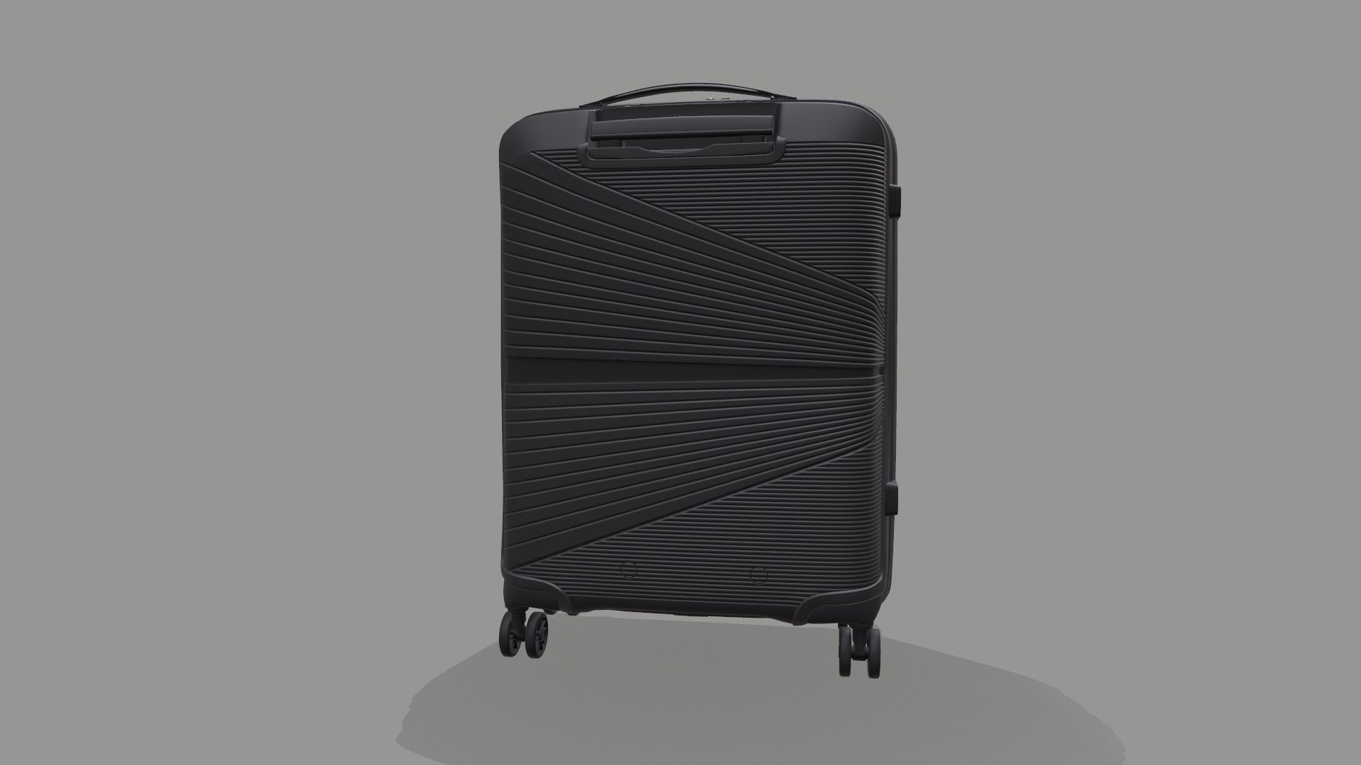 American Tourister Trolley 3D model_5