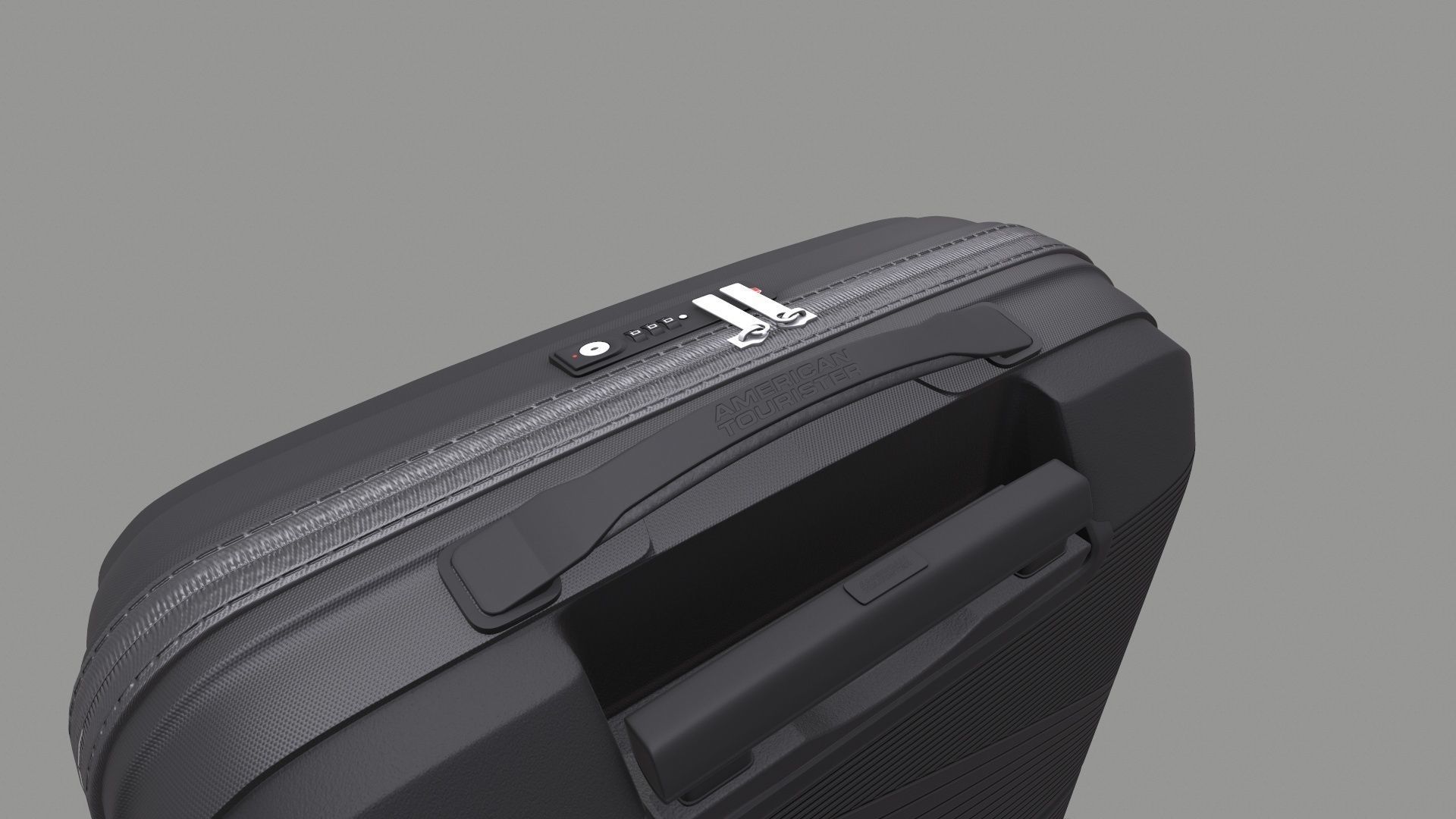 American Tourister Trolley 3D model_10