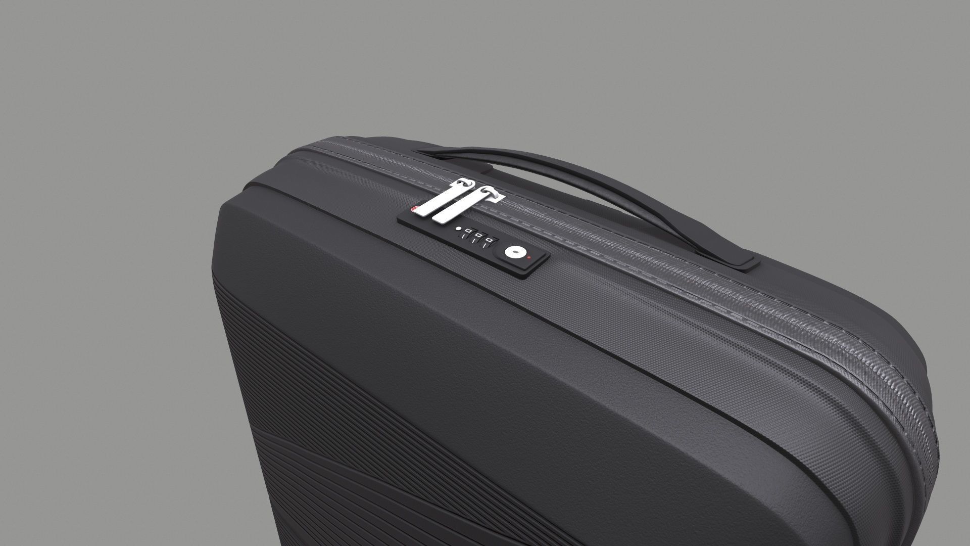 American Tourister Trolley 3D model_9