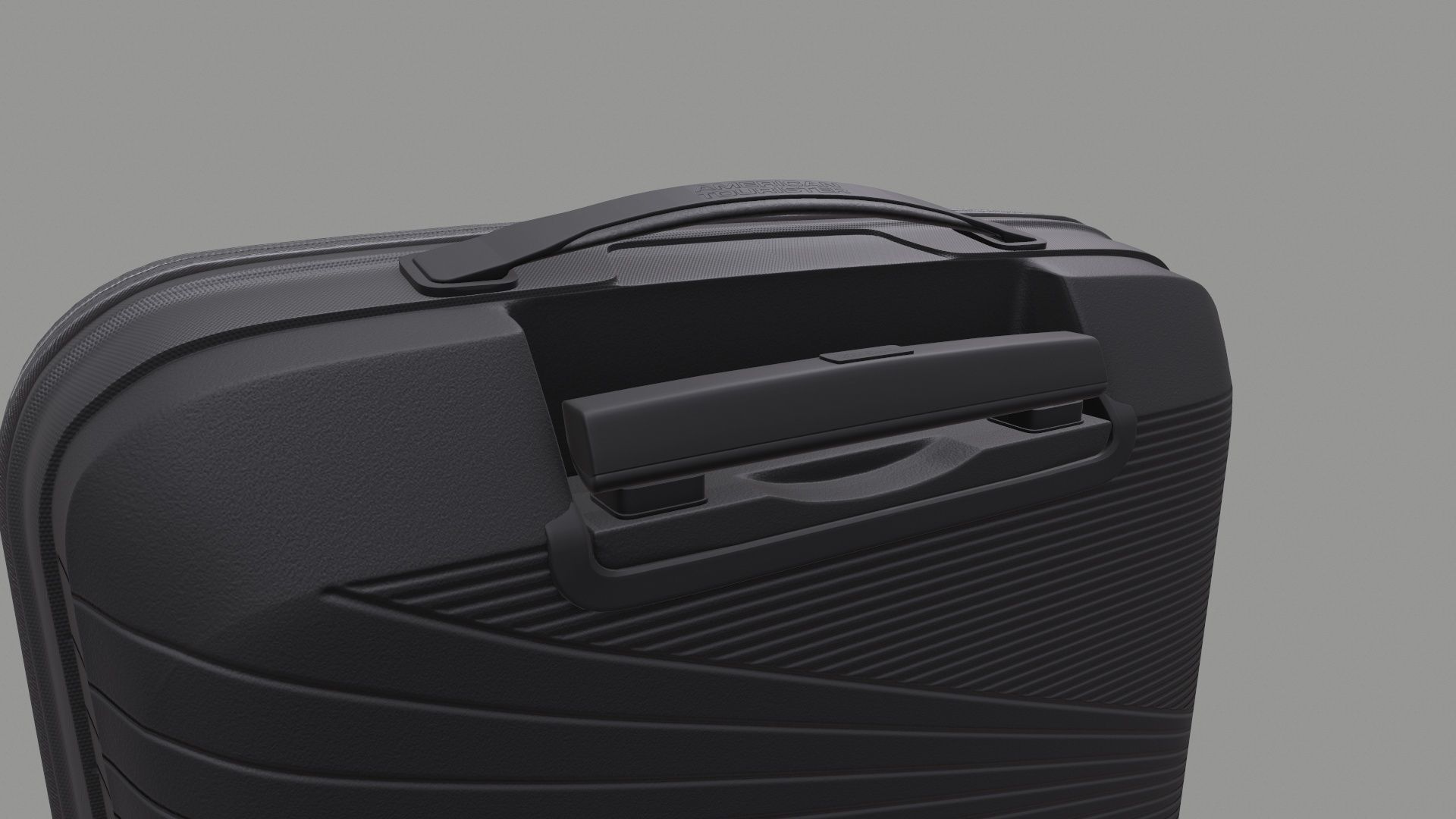 American Tourister Trolley 3D model_11