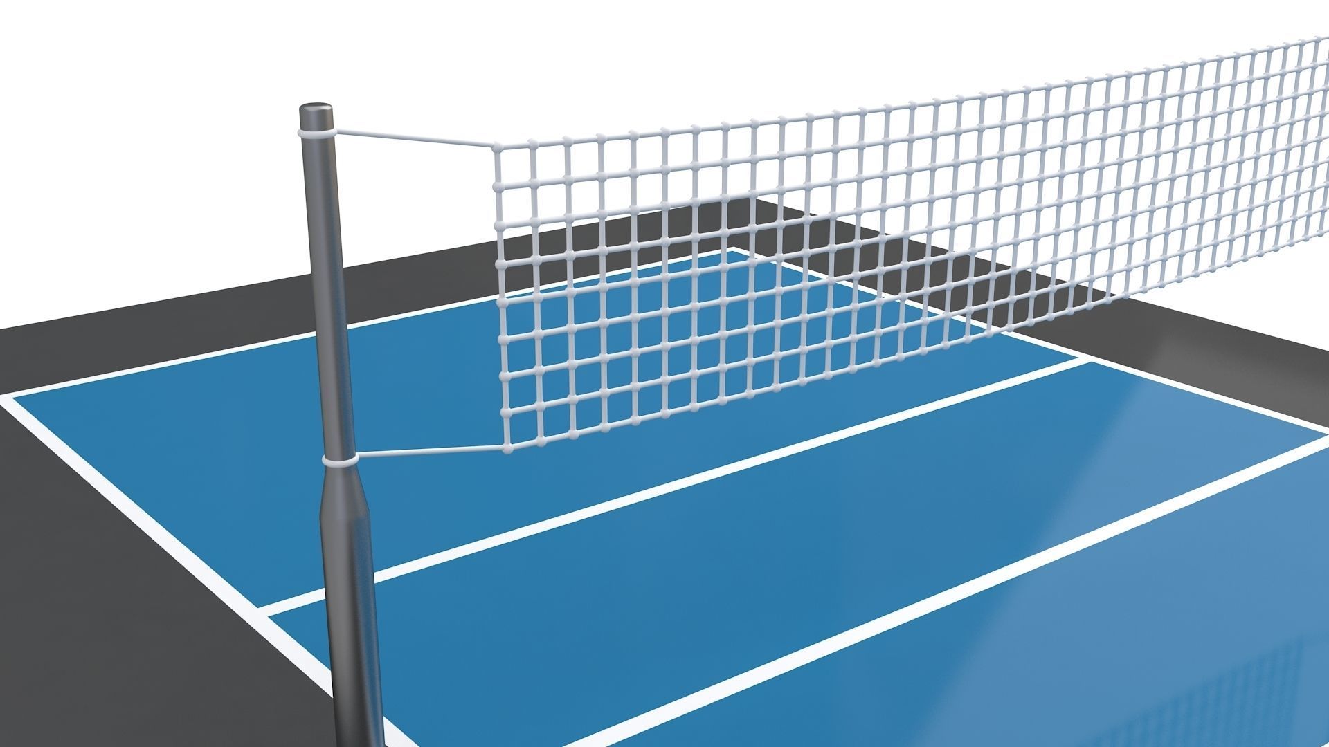 Volleyball Court Collection 3D model_17