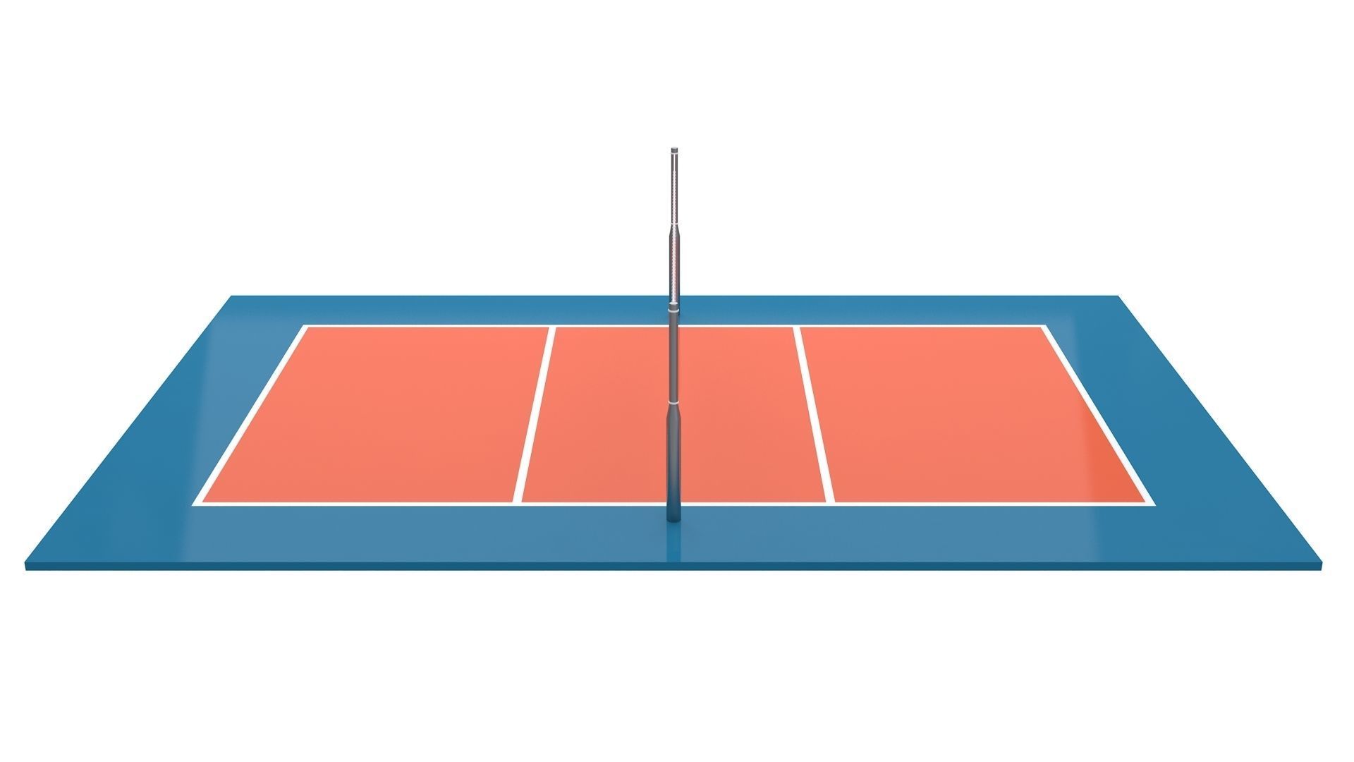 Volleyball Court Collection 3D model_32