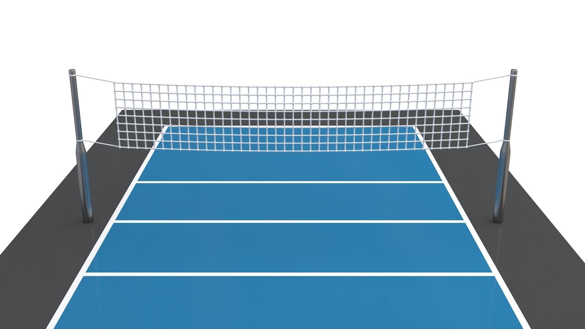 Volleyball Court Collection 3D model_18