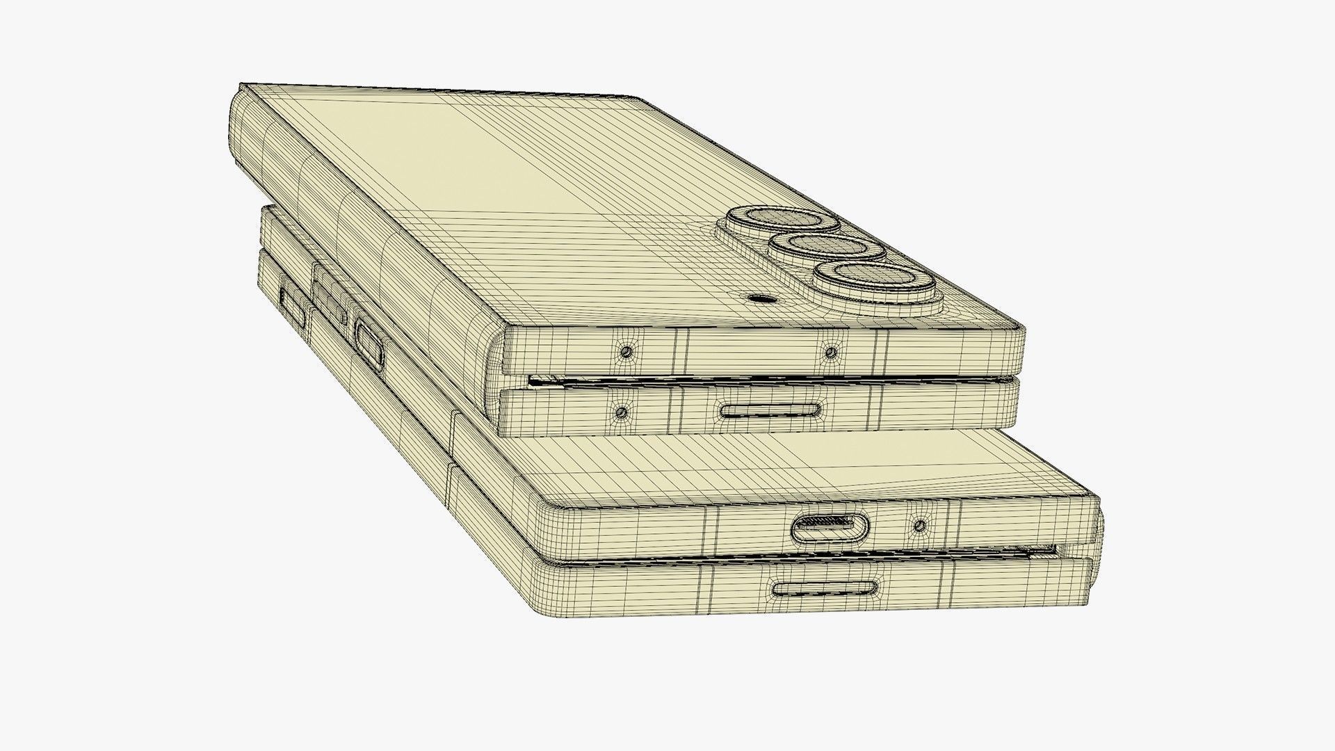 Samsung Galaxy Z Flip 6 And Fold 6 3D model_77