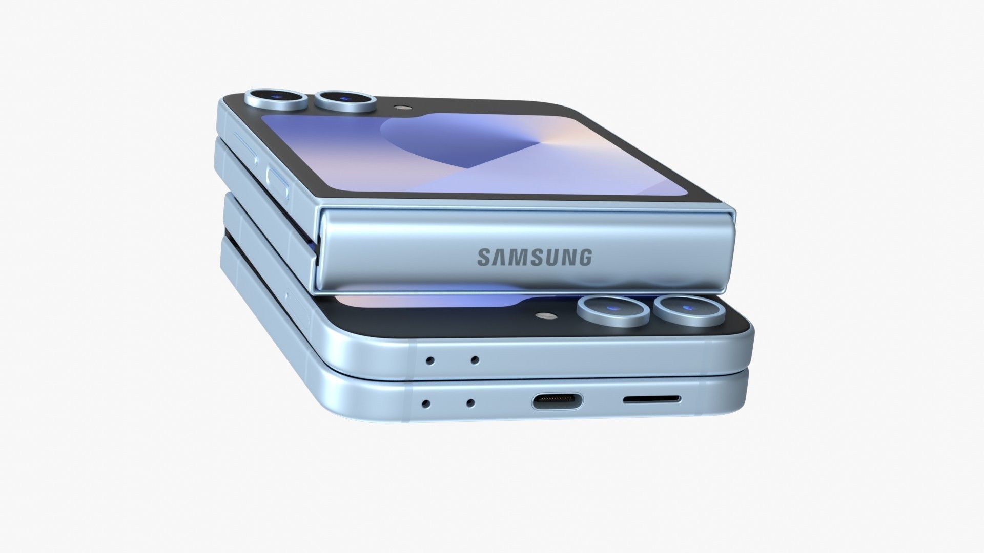 Samsung Galaxy Z Flip 6 And Fold 6 3D model_10