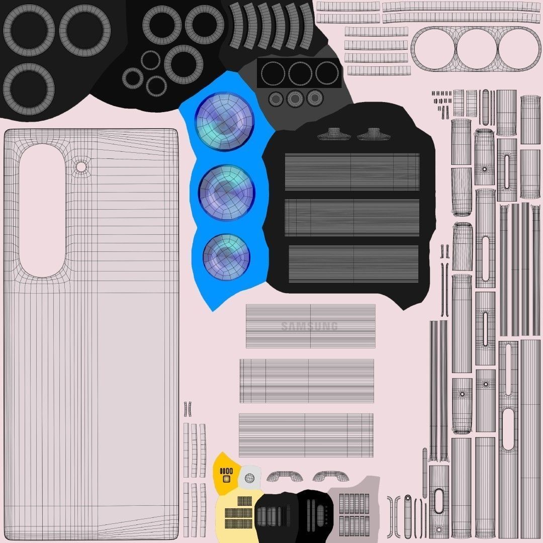 Samsung Galaxy Z Flip 6 And Fold 6 3D model_61
