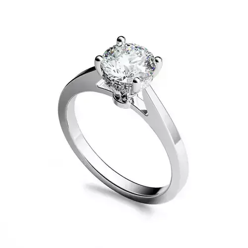 Woman Ring Diamond White Gold RA 2401-001