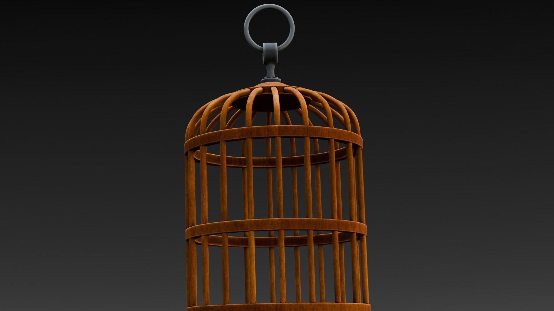 Bird Cage 3D Model Low-poly 3D model_14