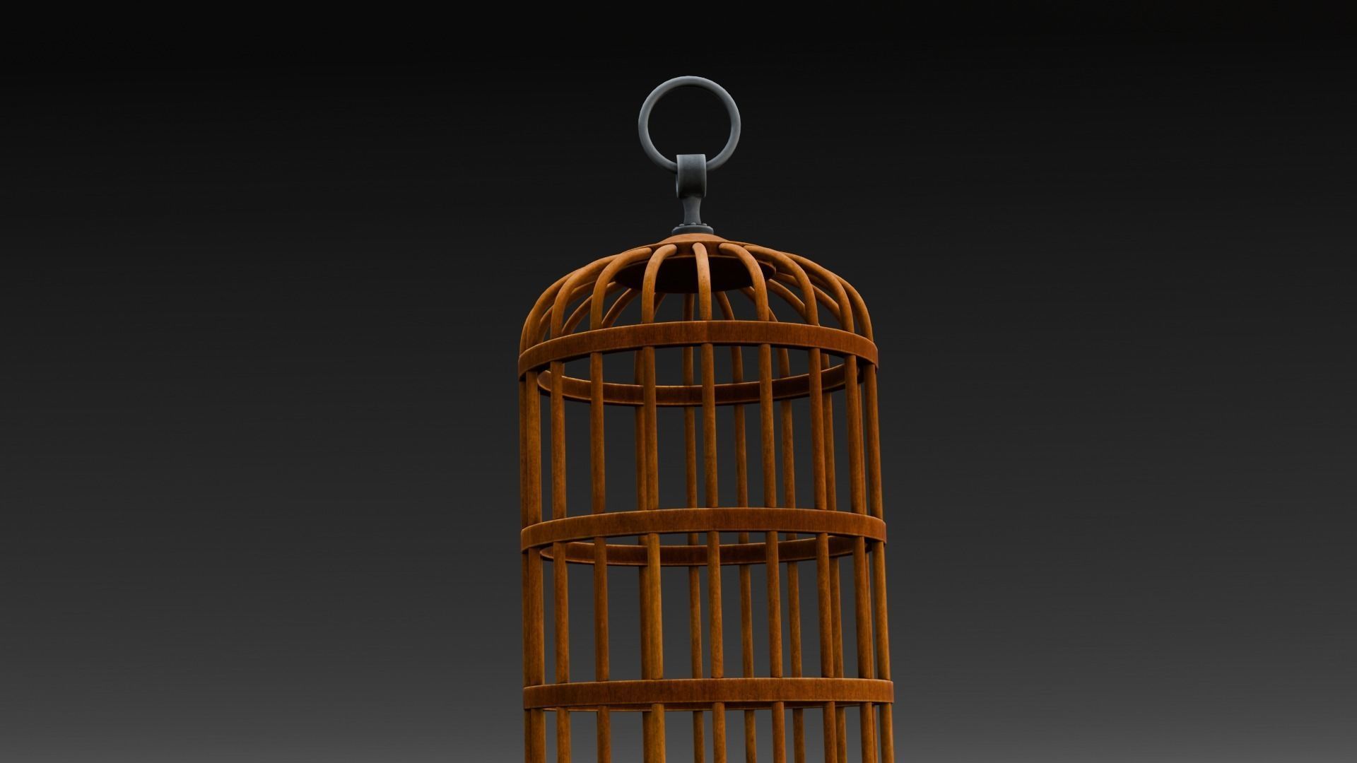 Bird Cage 3D Model Low-poly 3D model_15