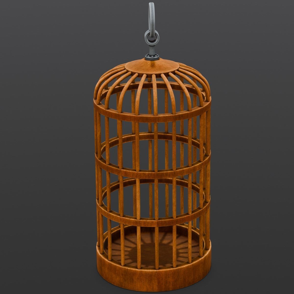 Bird Cage 3D Model Low-poly 3D model_6