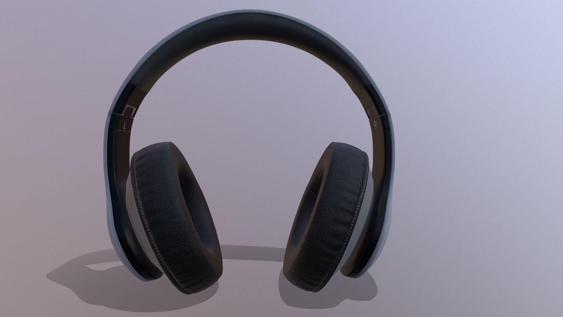Wireless Headphones 3D model_3