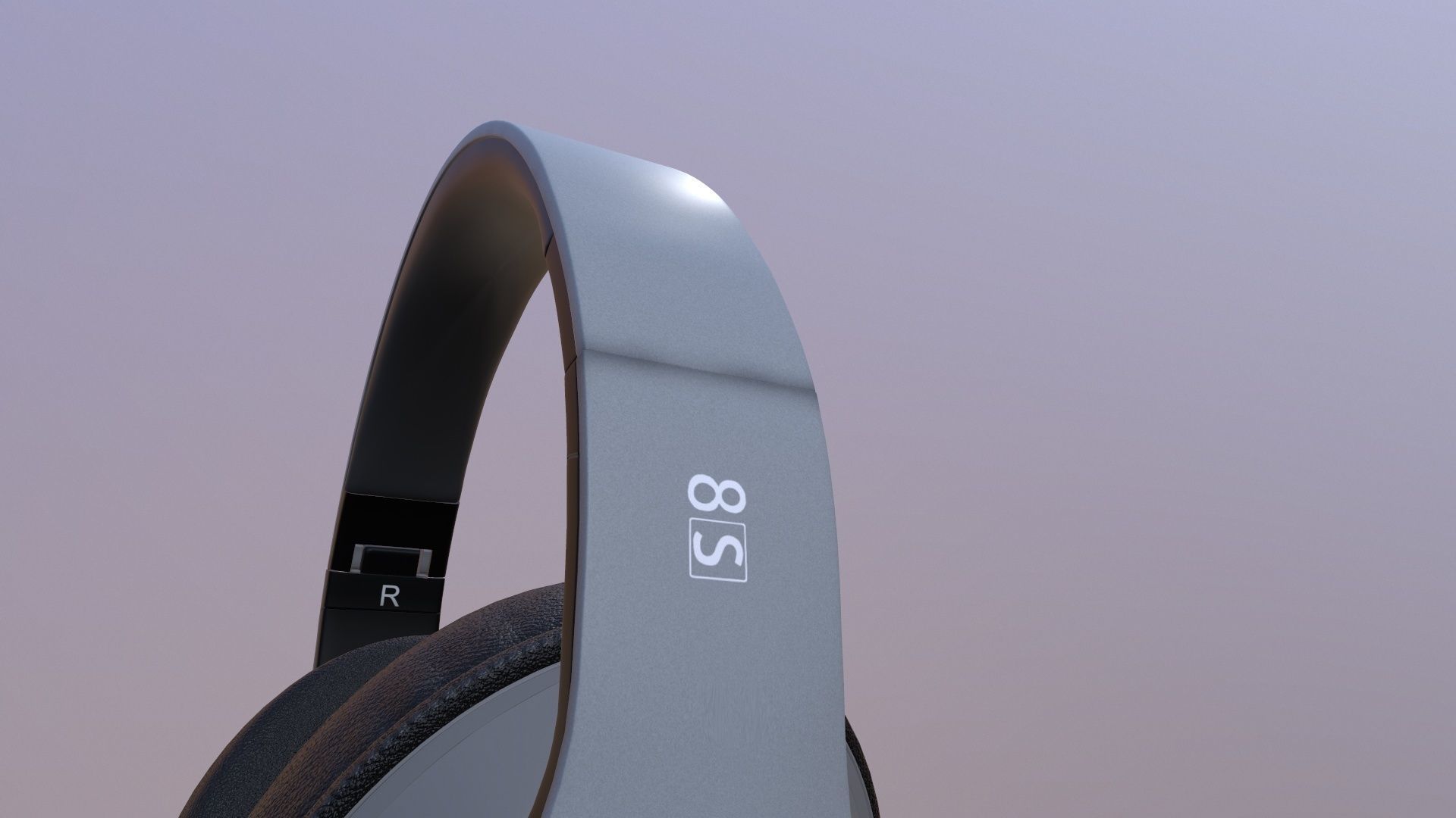 Wireless Headphones 3D model_9