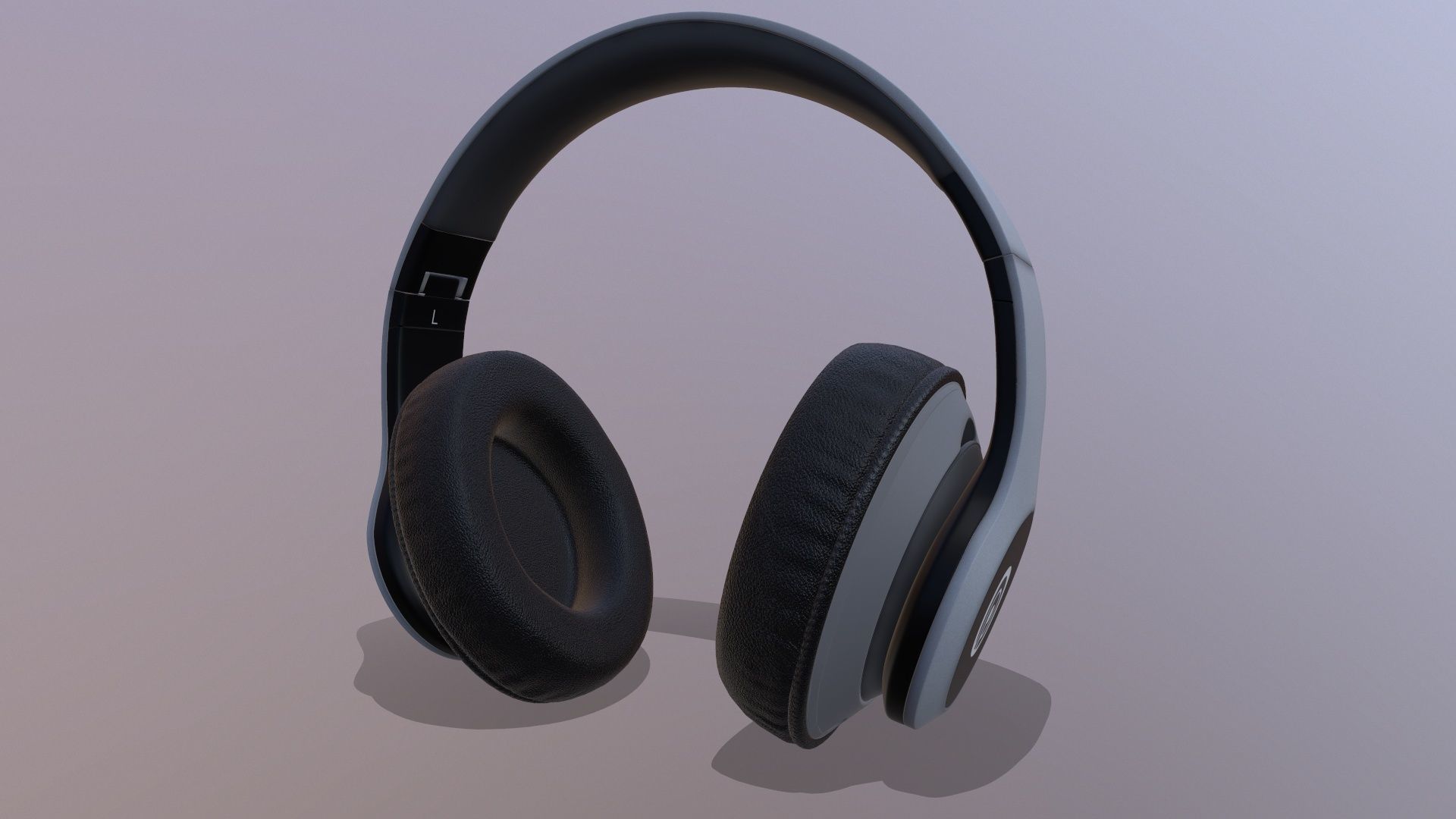Wireless Headphones 3D model_2