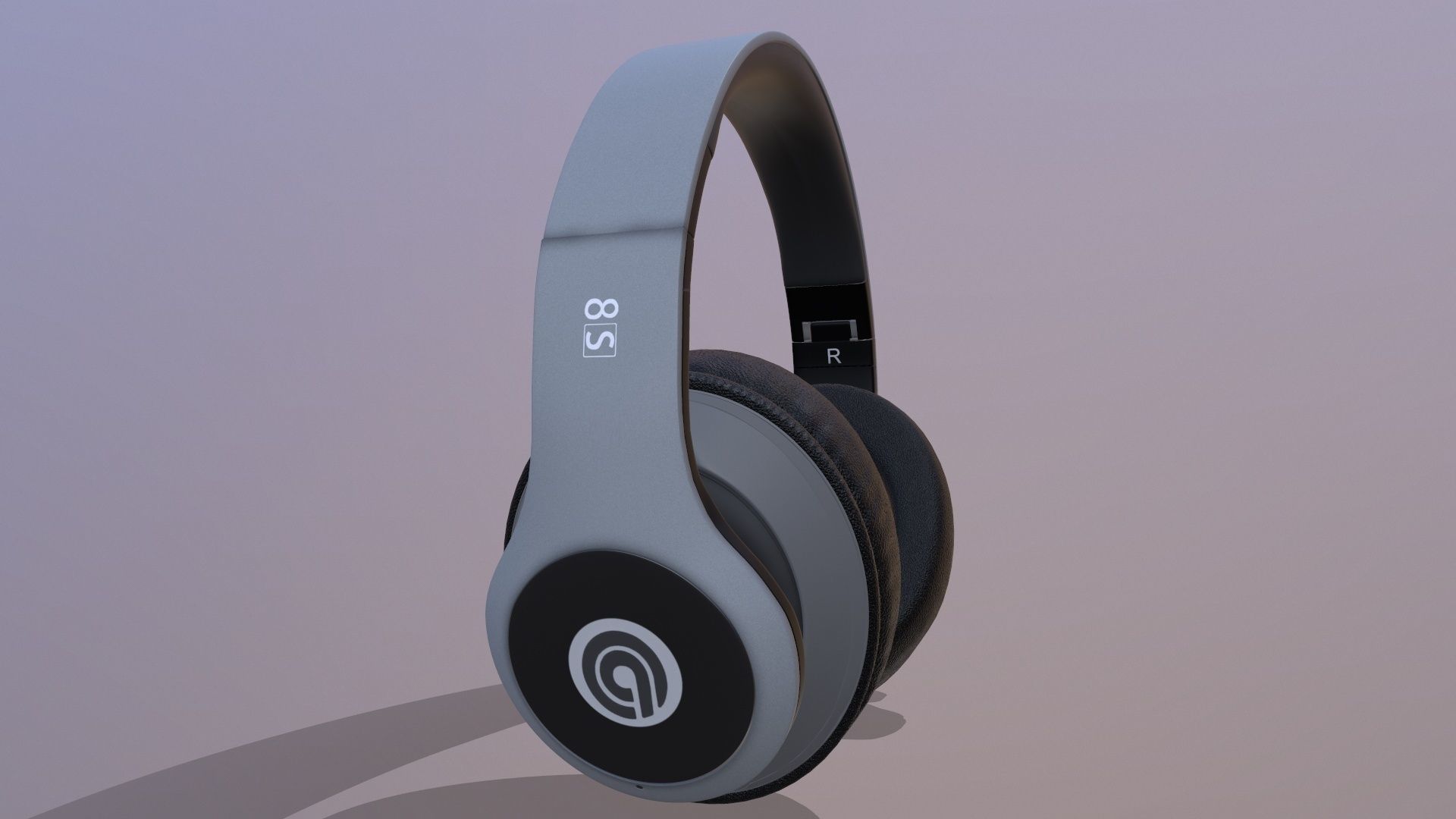Wireless Headphones 3D model_6
