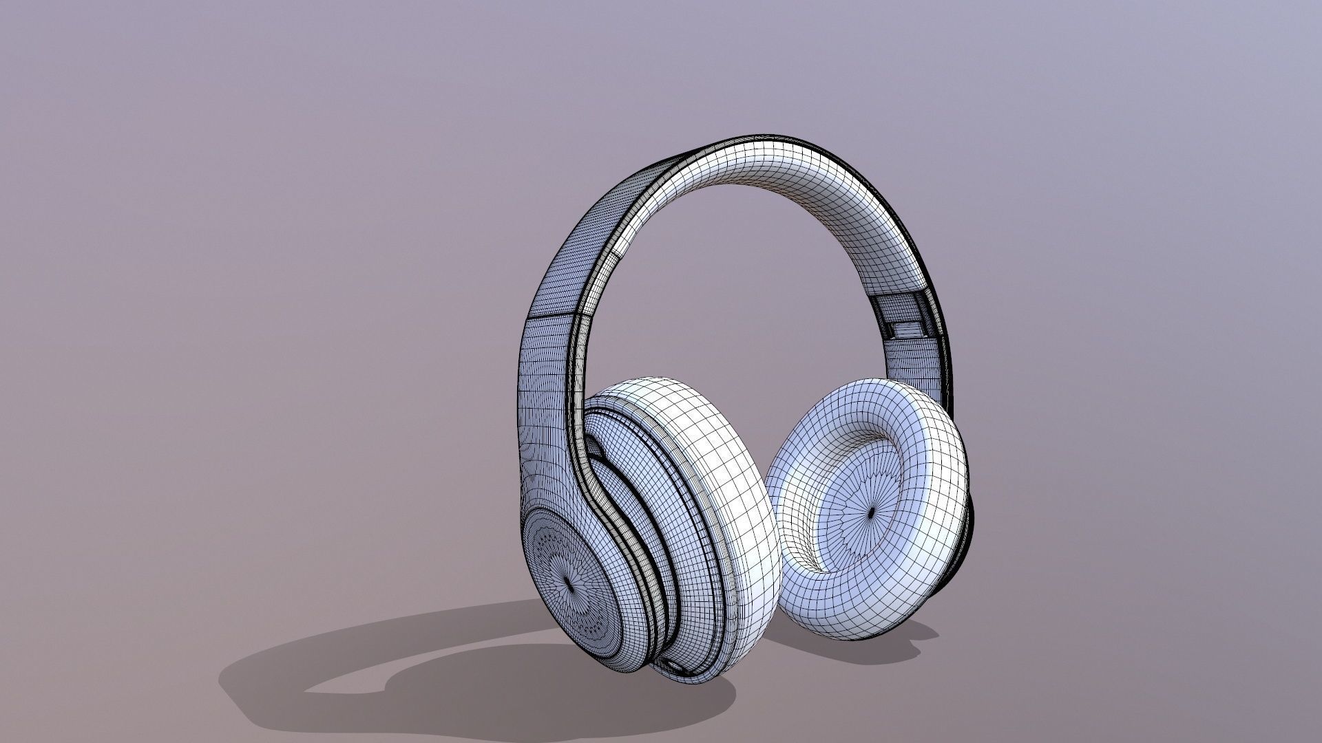 Wireless Headphones 3D model_16
